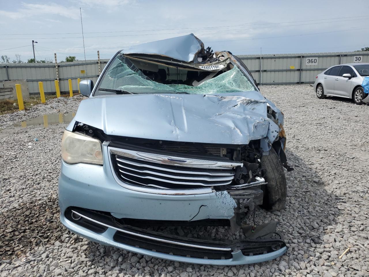 2013 Chrysler Town & Country Touring Синий vin: 2C4RC1BG2DR747786