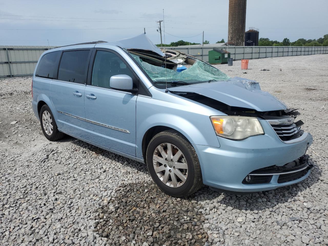 2013 Chrysler Town & Country Touring Синий vin: 2C4RC1BG2DR747786