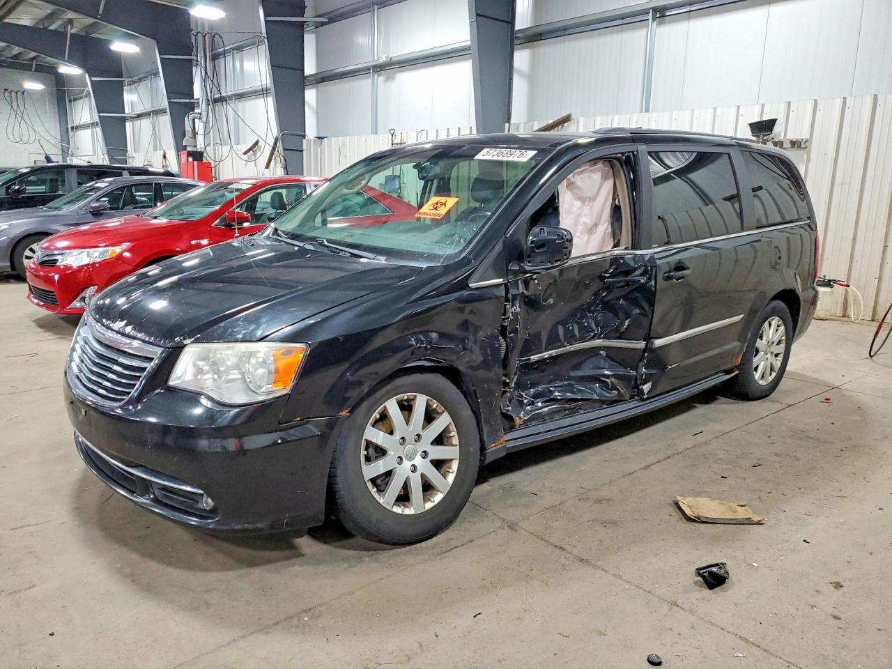 2013 Chrysler Town & Country Touring Black vin: 2C4RC1BG2DR776382