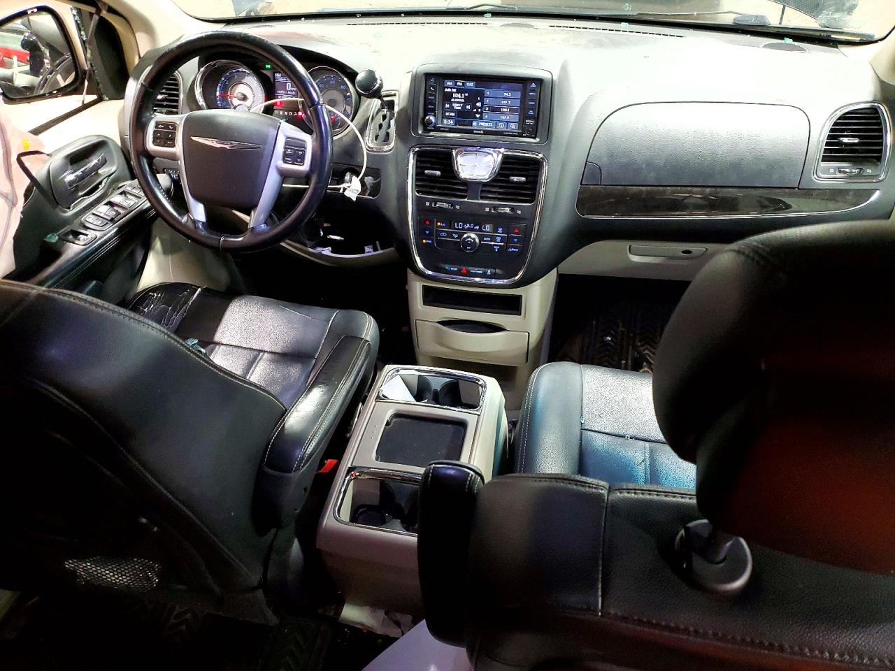 2013 Chrysler Town & Country Touring Black vin: 2C4RC1BG2DR776382