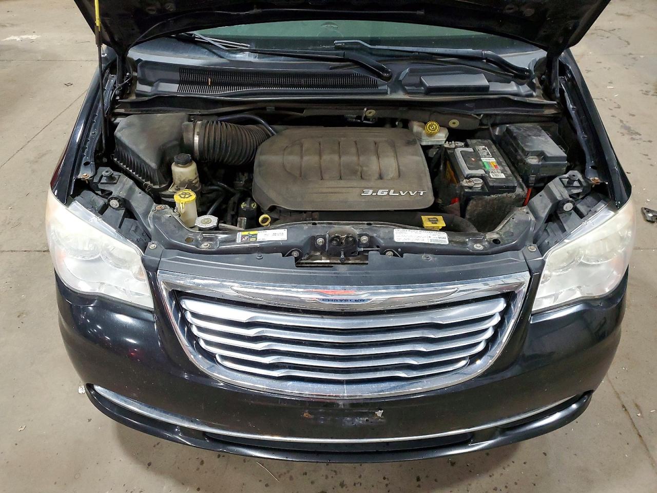 2013 Chrysler Town & Country Touring Black vin: 2C4RC1BG2DR776382