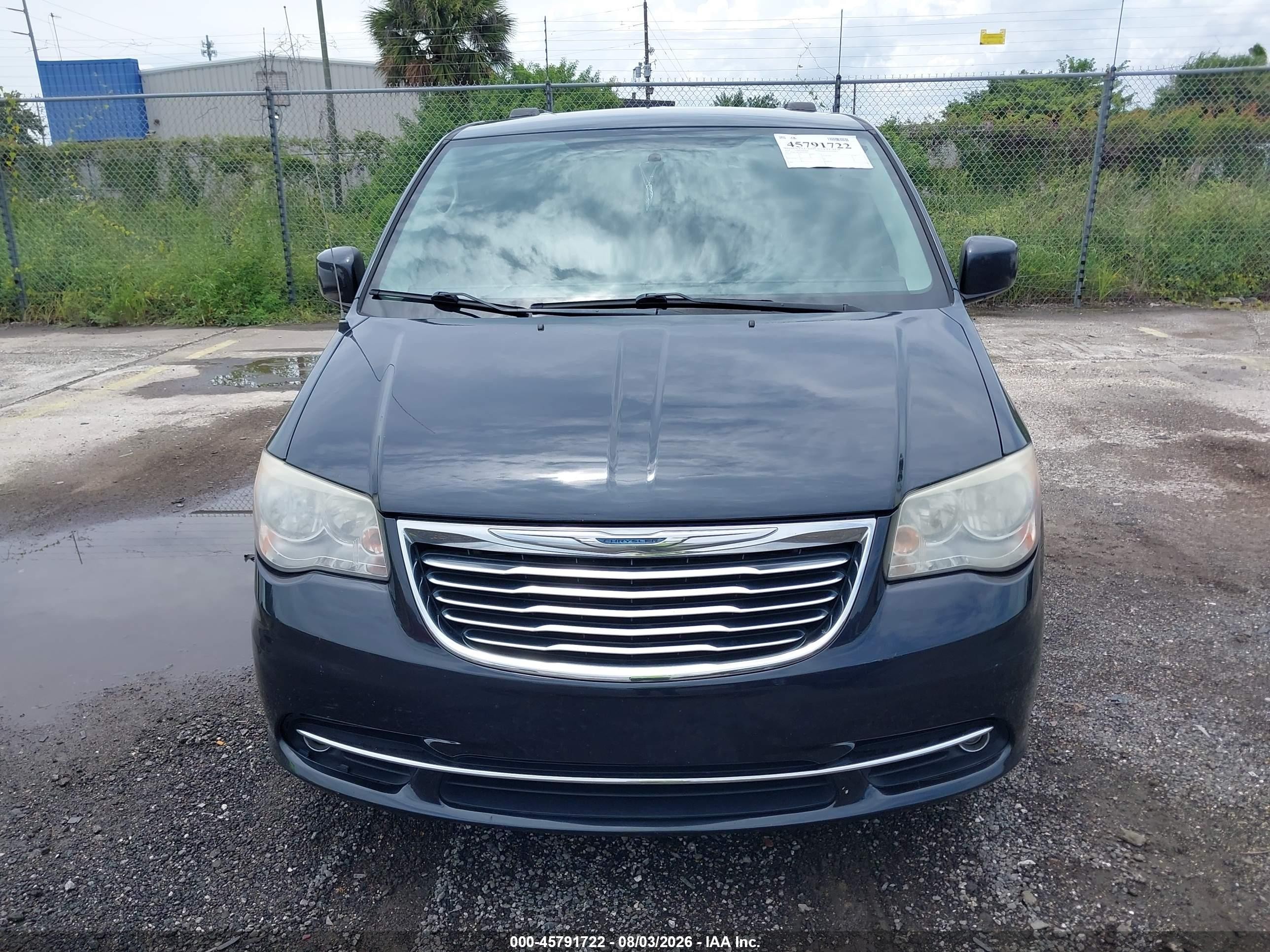 2014 Chrysler Town & Country Touring Gray vin: 2C4RC1BG2ER195997