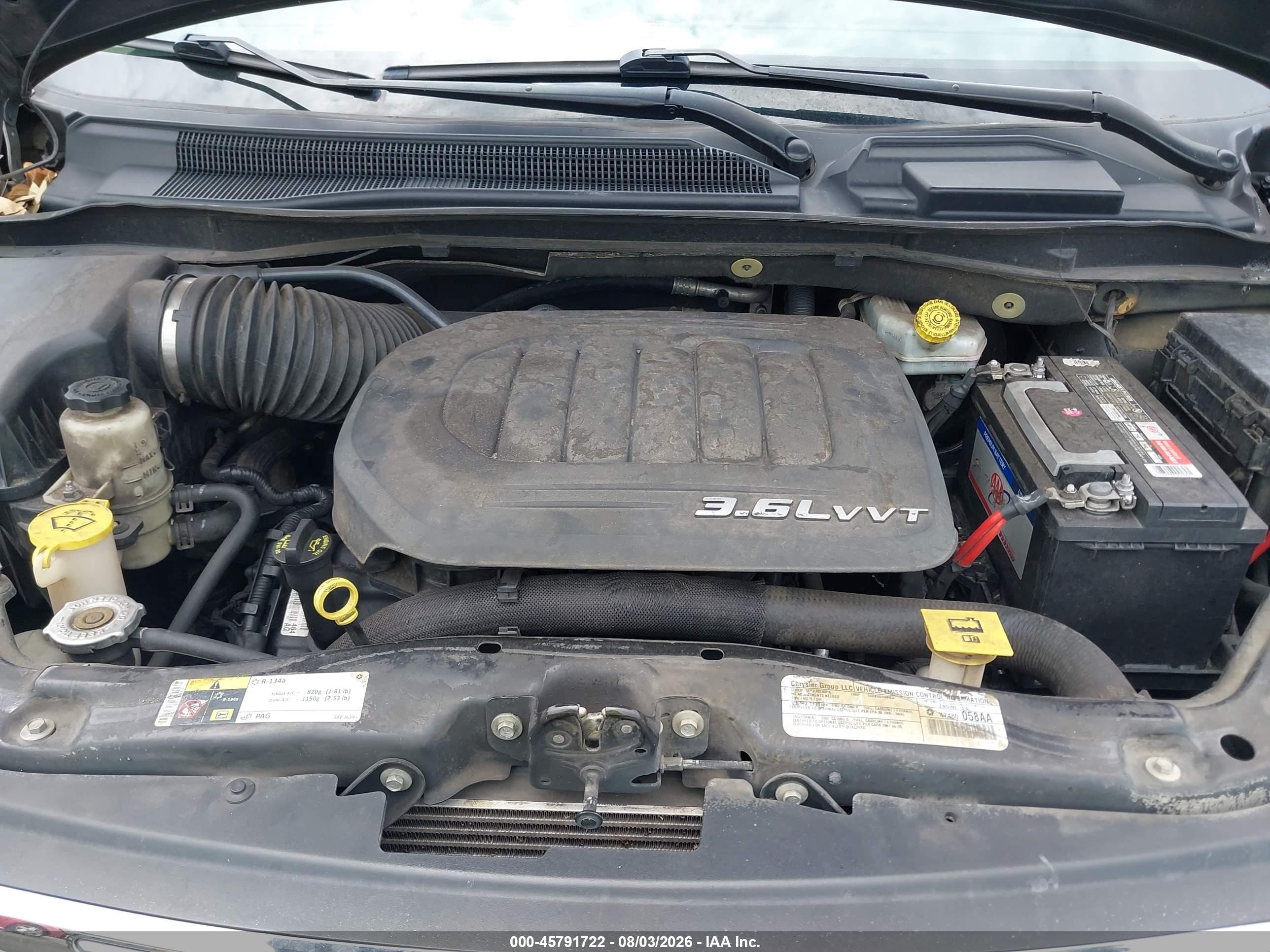 2014 Chrysler Town & Country Touring Gray vin: 2C4RC1BG2ER195997