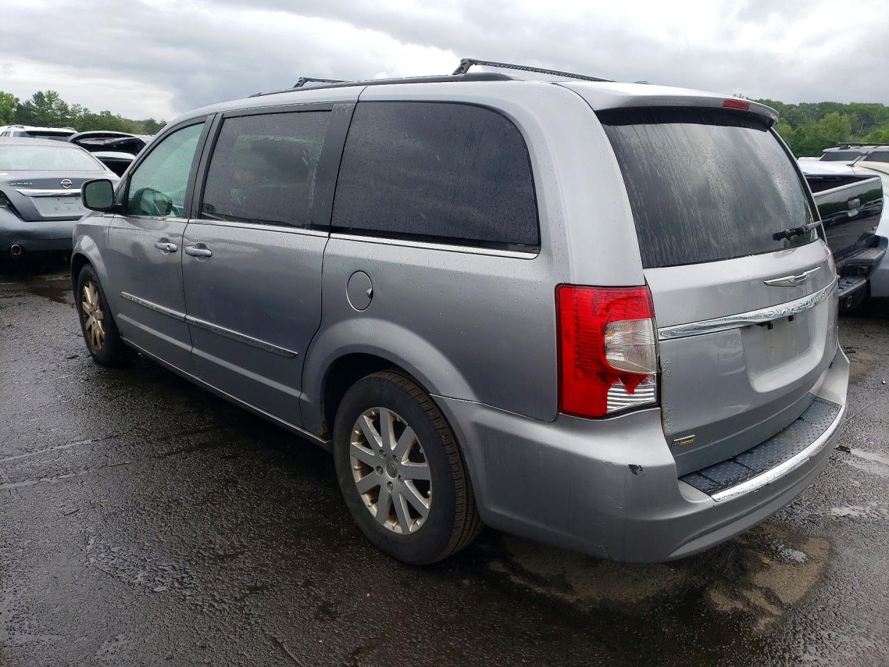 2014 Chrysler Town & Country Touring Silver vin: 2C4RC1BG2ER220977