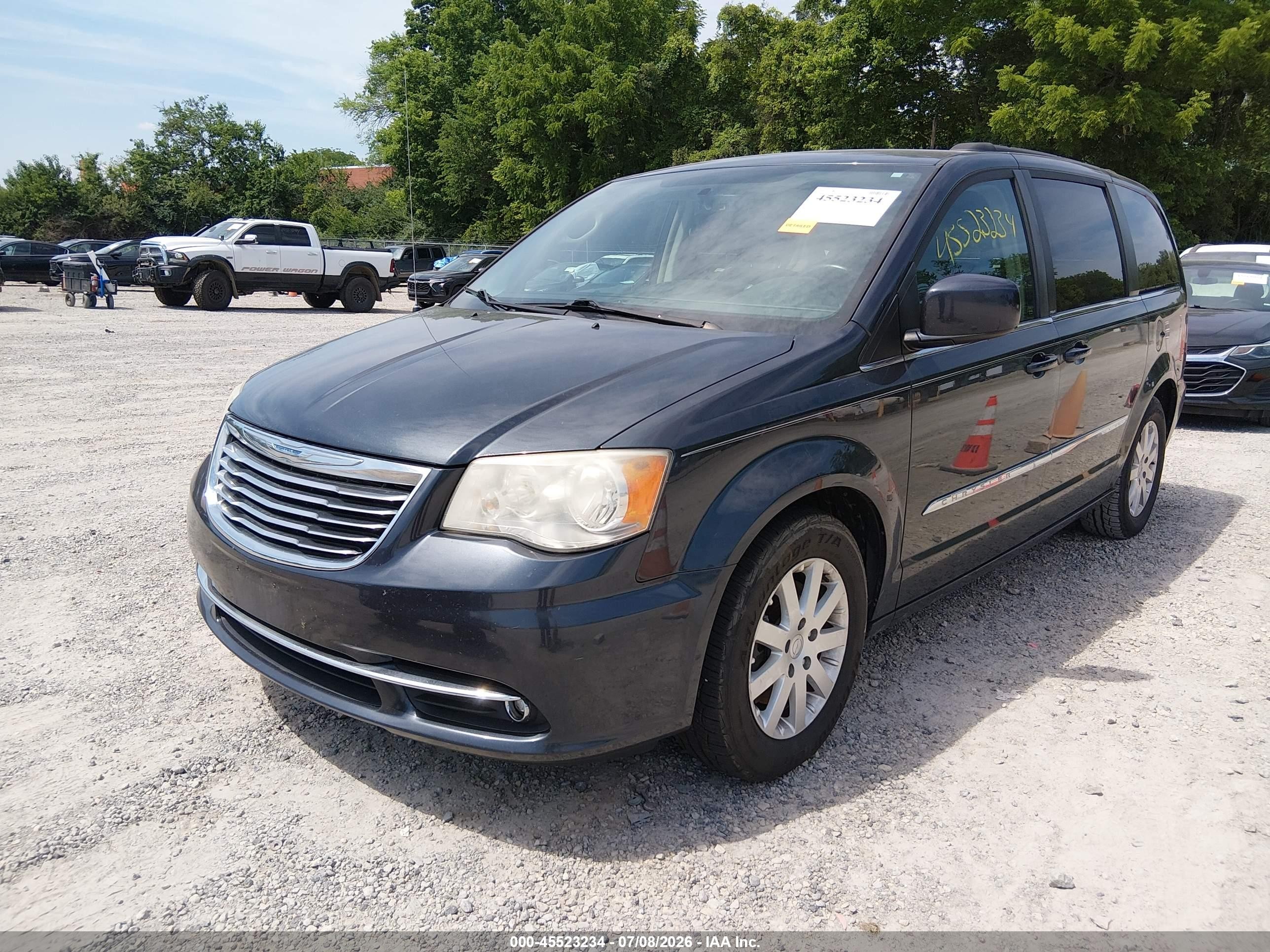 2014 Chrysler Town & Country Touring Gray vin: 2C4RC1BG2ER247953