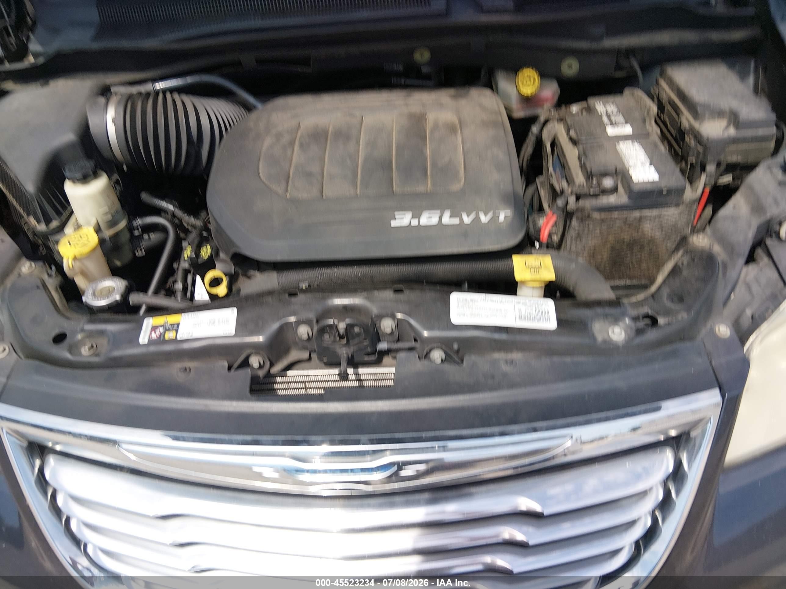 2014 Chrysler Town & Country Touring Gray vin: 2C4RC1BG2ER247953