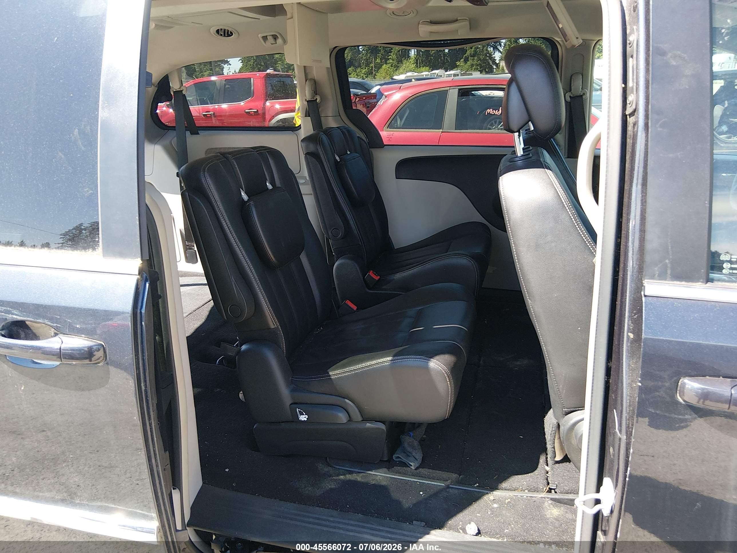 2014 Chrysler Town & Country Touring Черный vin: 2C4RC1BG2ER363430