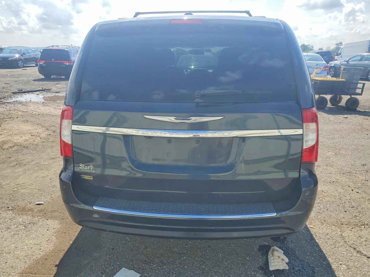 2014 Chrysler Town & Country Touring Black vin: 2C4RC1BG2ER403733