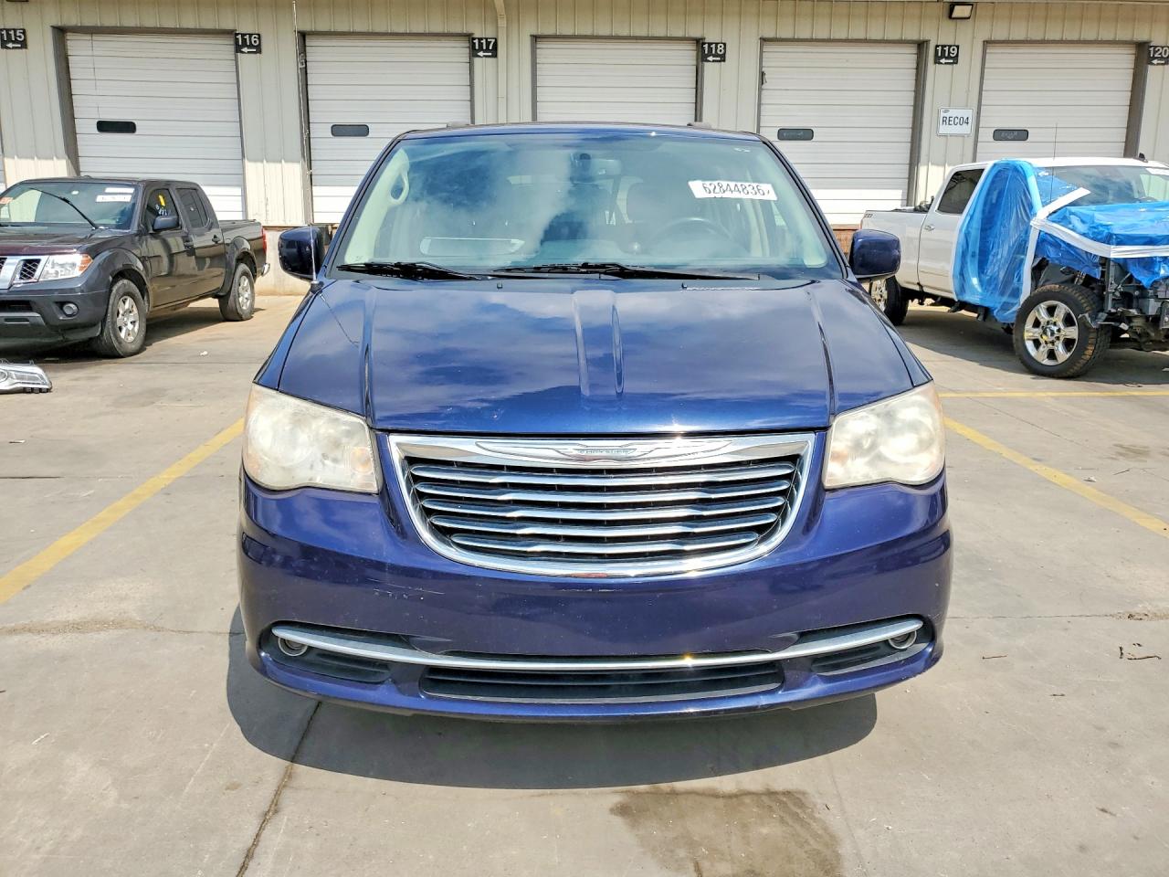 2014 Chrysler Town & Country Touring Blue vin: 2C4RC1BG2ER408785