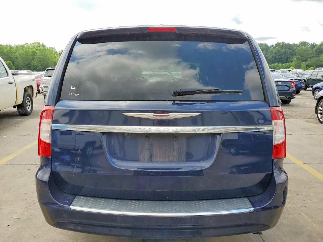 2014 Chrysler Town & Country Touring Blue vin: 2C4RC1BG2ER408785