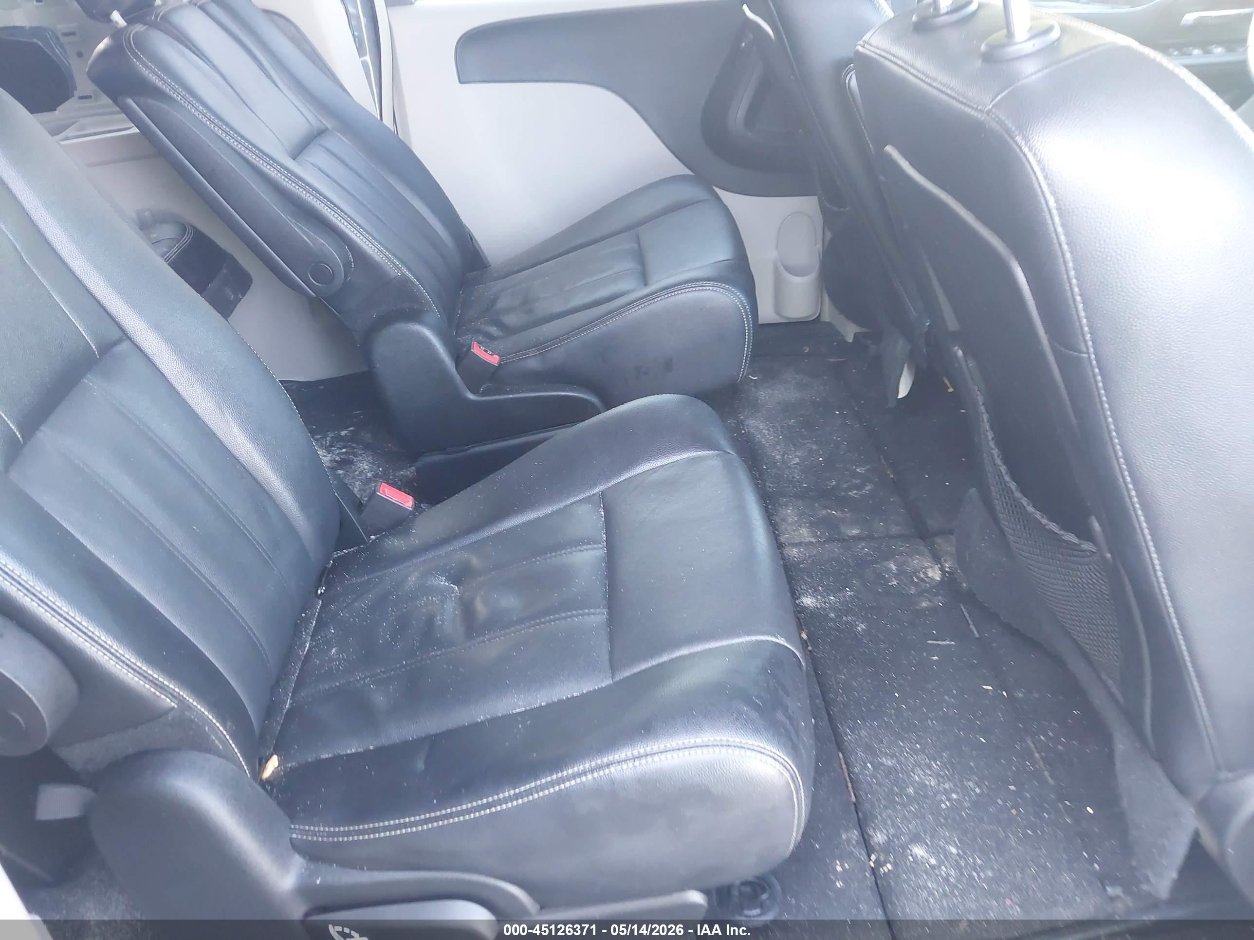 2014 Chrysler Town & Country Touring Black vin: 2C4RC1BG2ER448719