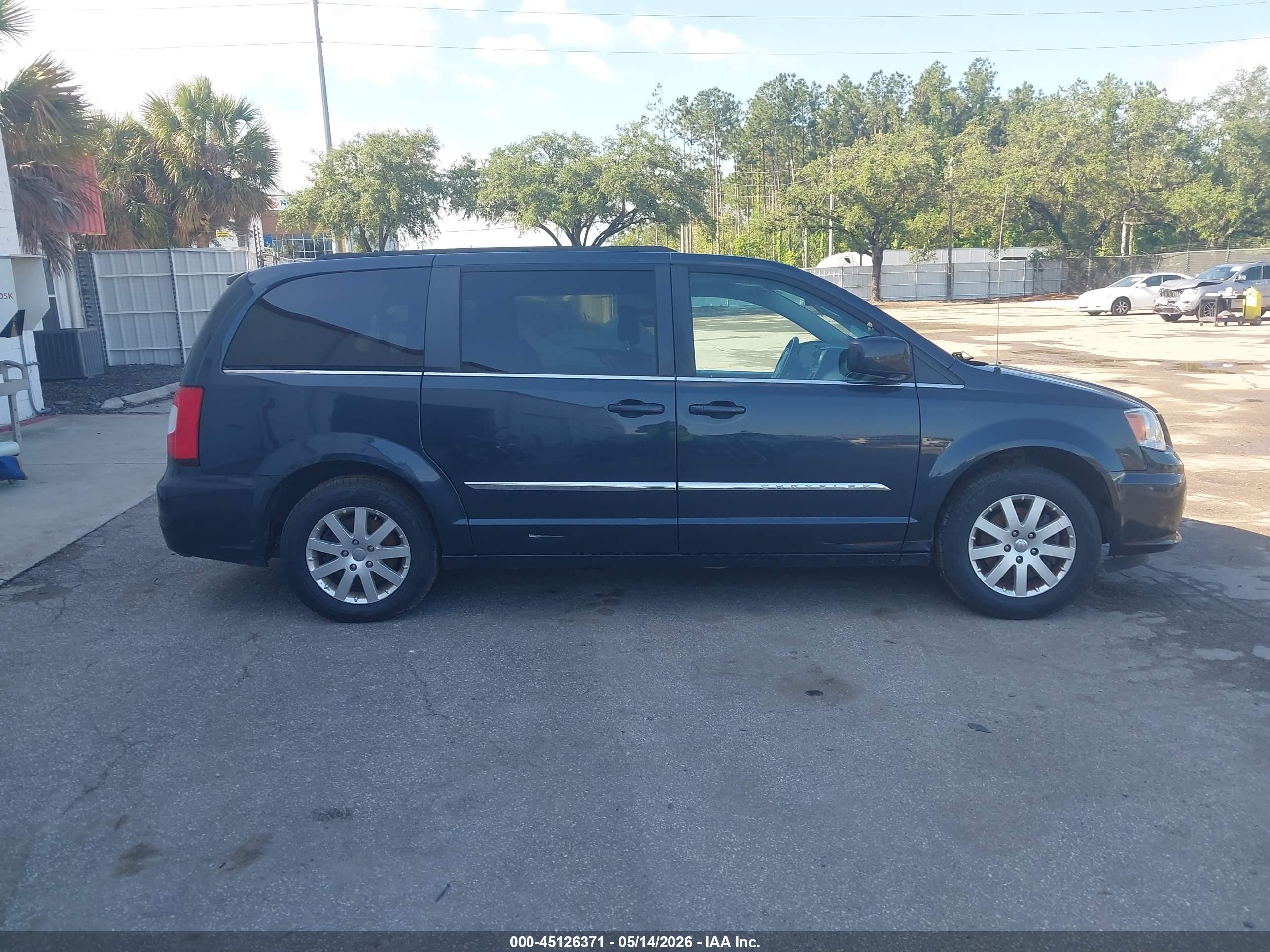2014 Chrysler Town & Country Touring Black vin: 2C4RC1BG2ER448719