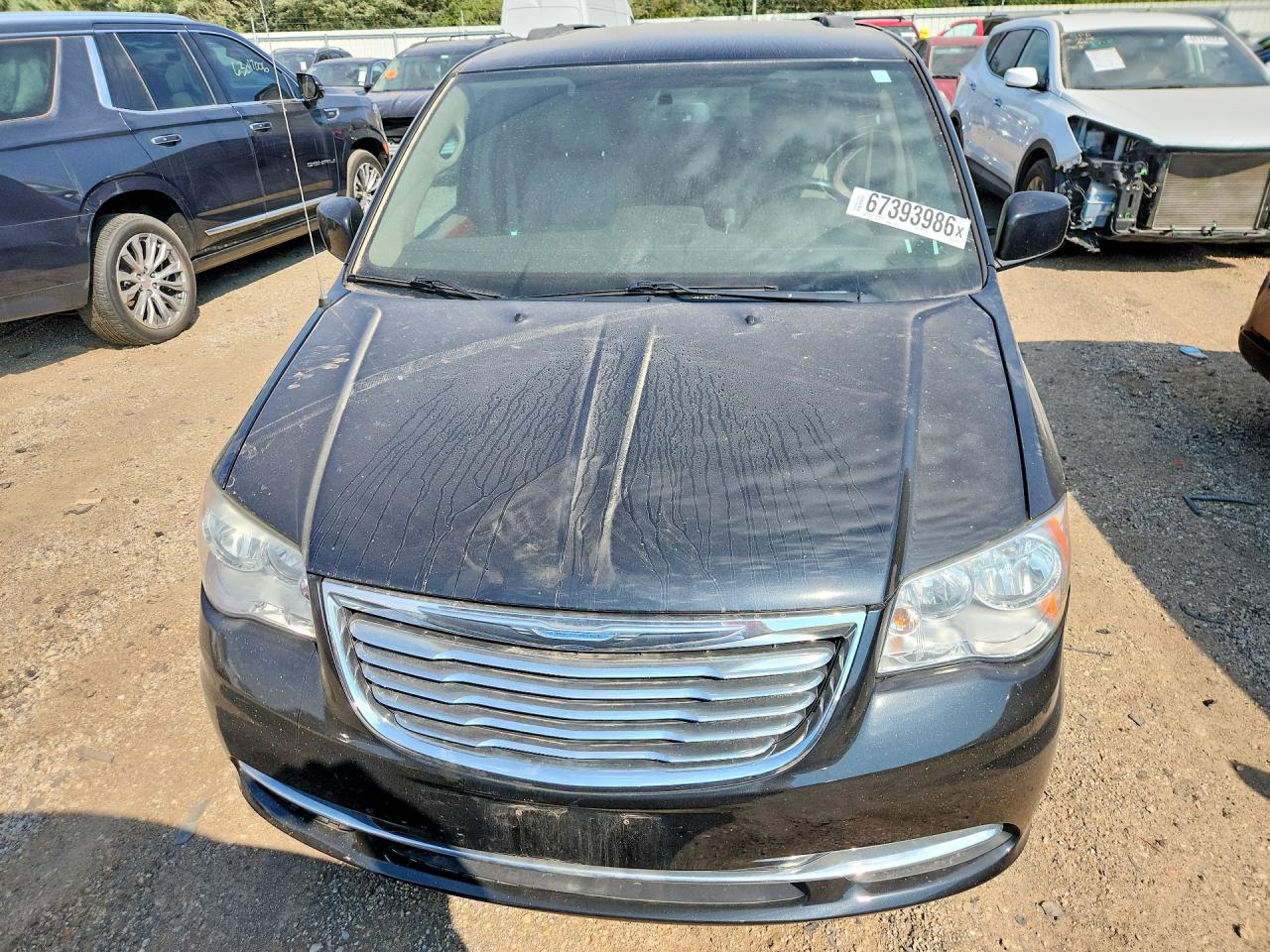 2015 Chrysler Town & Country Touring Black vin: 2C4RC1BG2FR505602