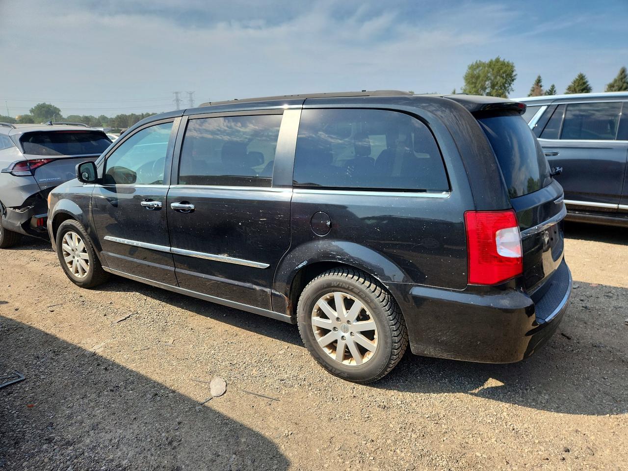 2015 Chrysler Town & Country Touring Black vin: 2C4RC1BG2FR505602