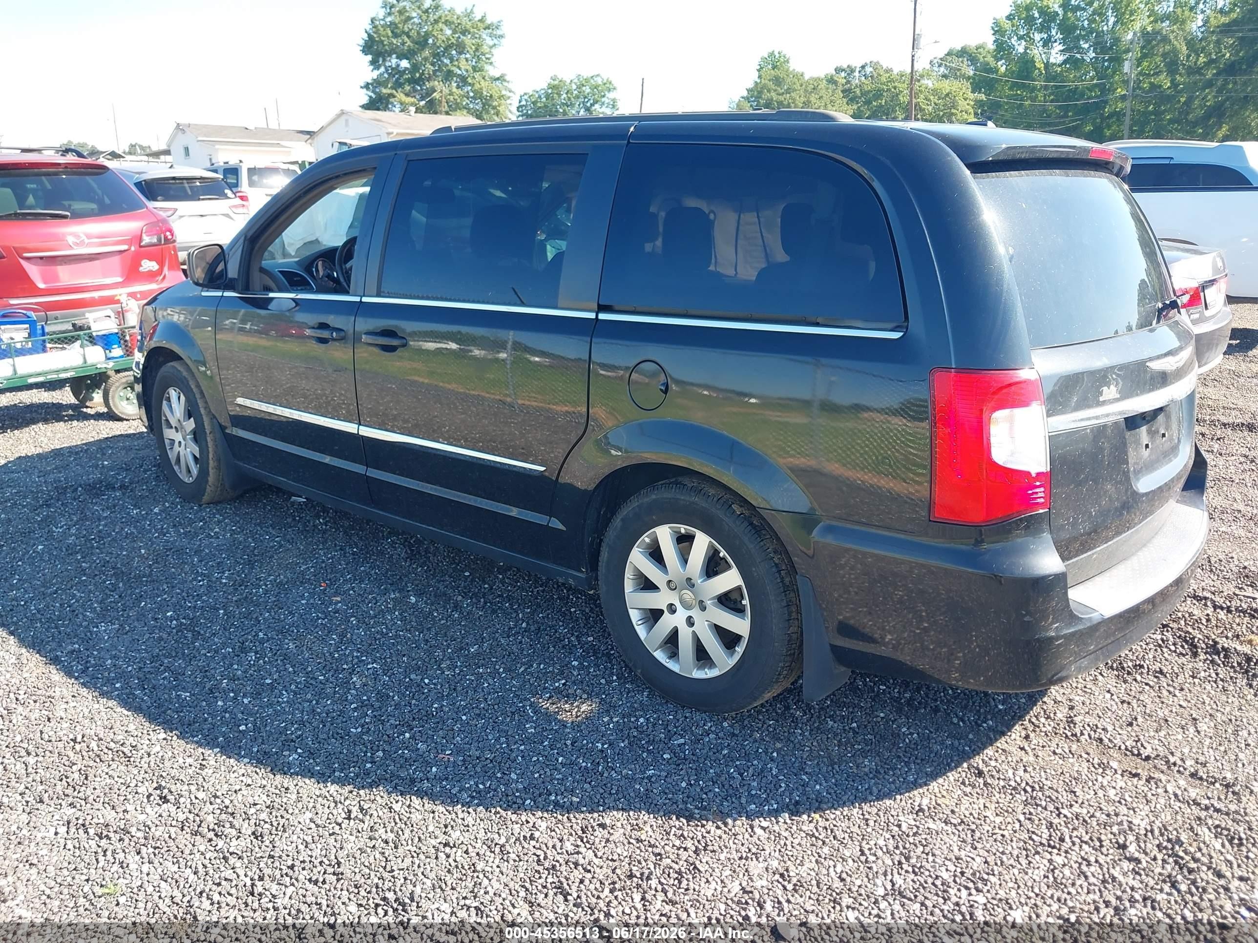 2015 Chrysler Town & Country Touring Black vin: 2C4RC1BG2FR513411