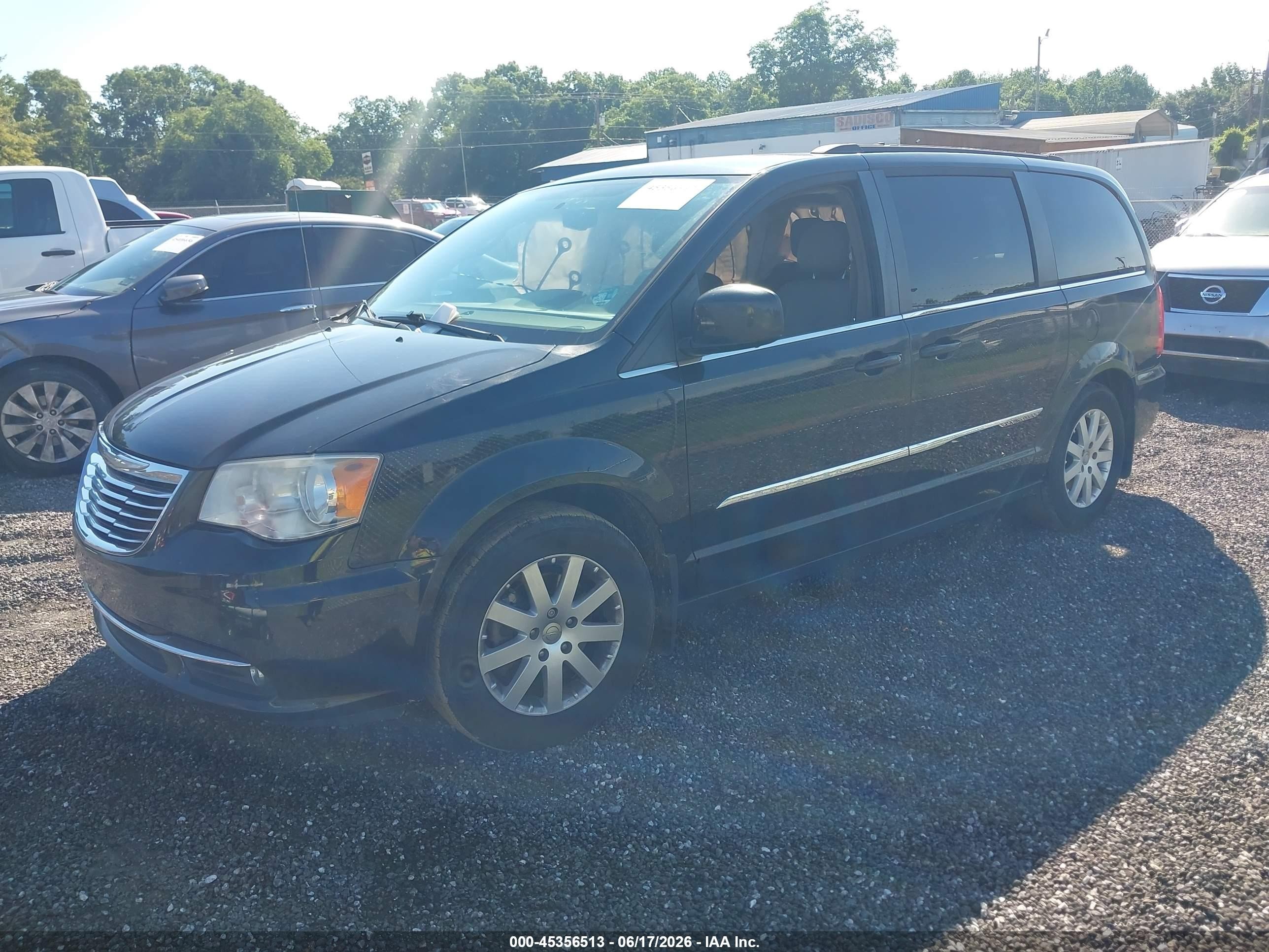2015 Chrysler Town & Country Touring Black vin: 2C4RC1BG2FR513411