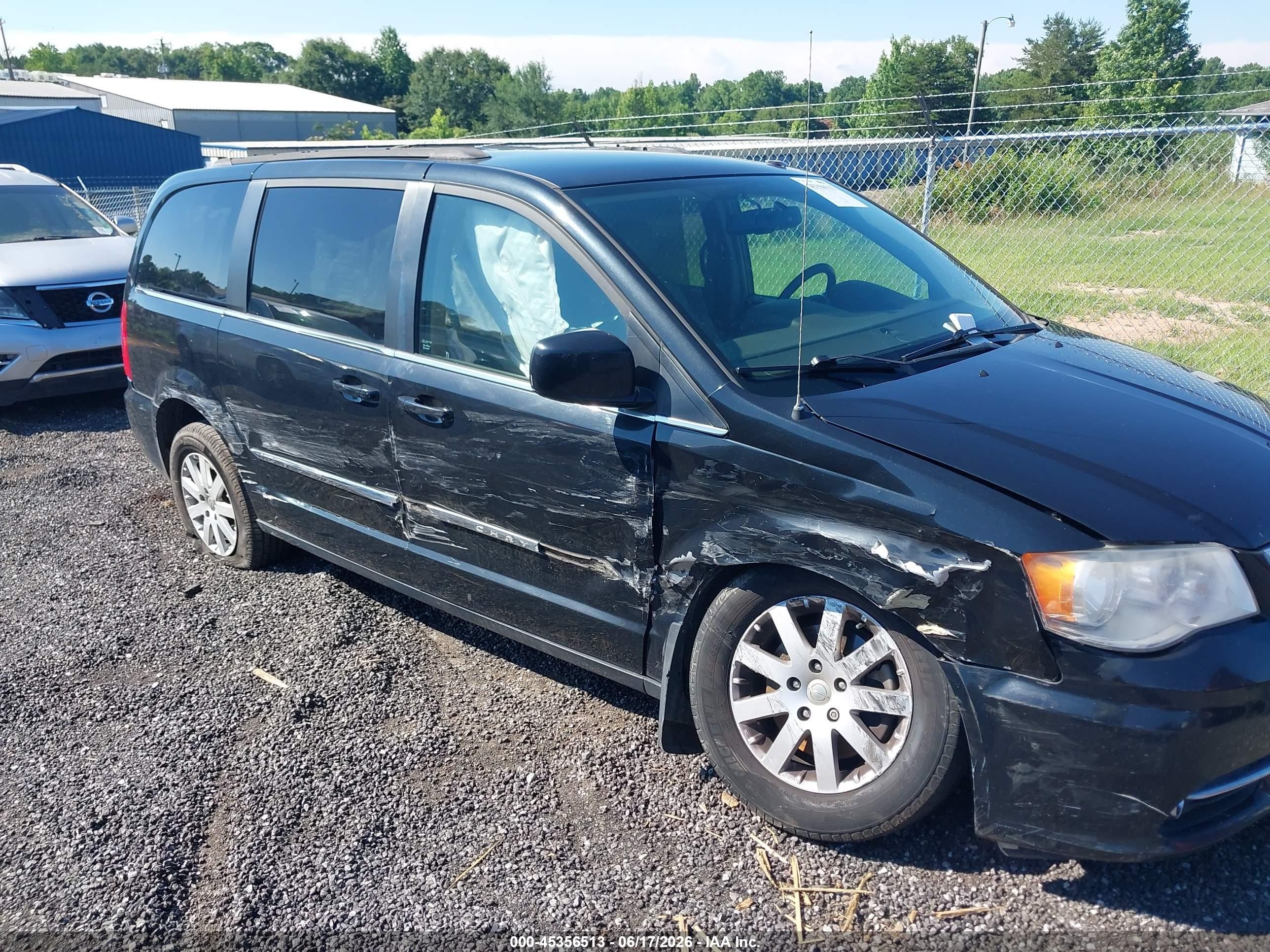 2015 Chrysler Town & Country Touring Black vin: 2C4RC1BG2FR513411