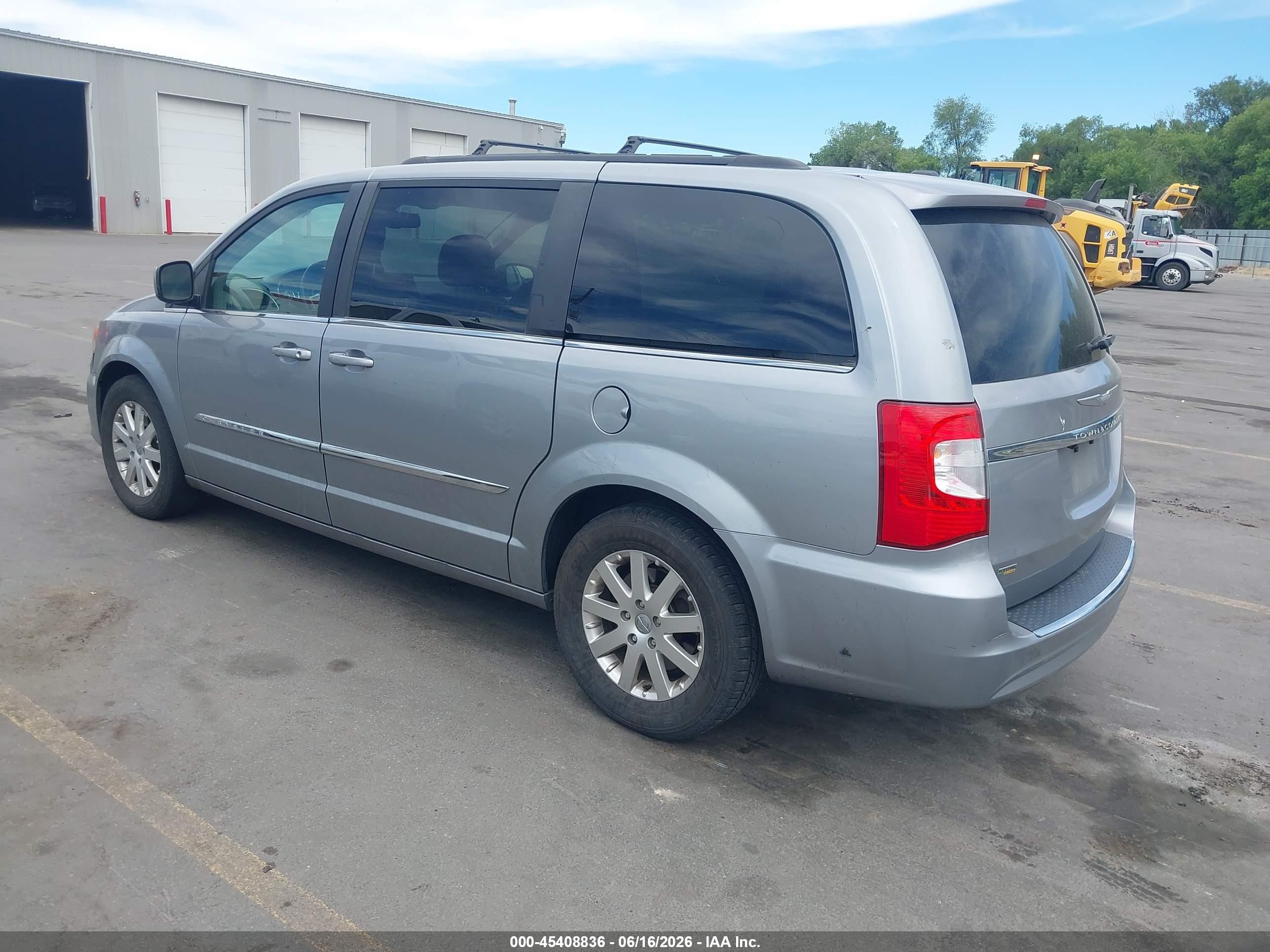 2015 Chrysler Town & Country Touring Gray vin: 2C4RC1BG2FR552130