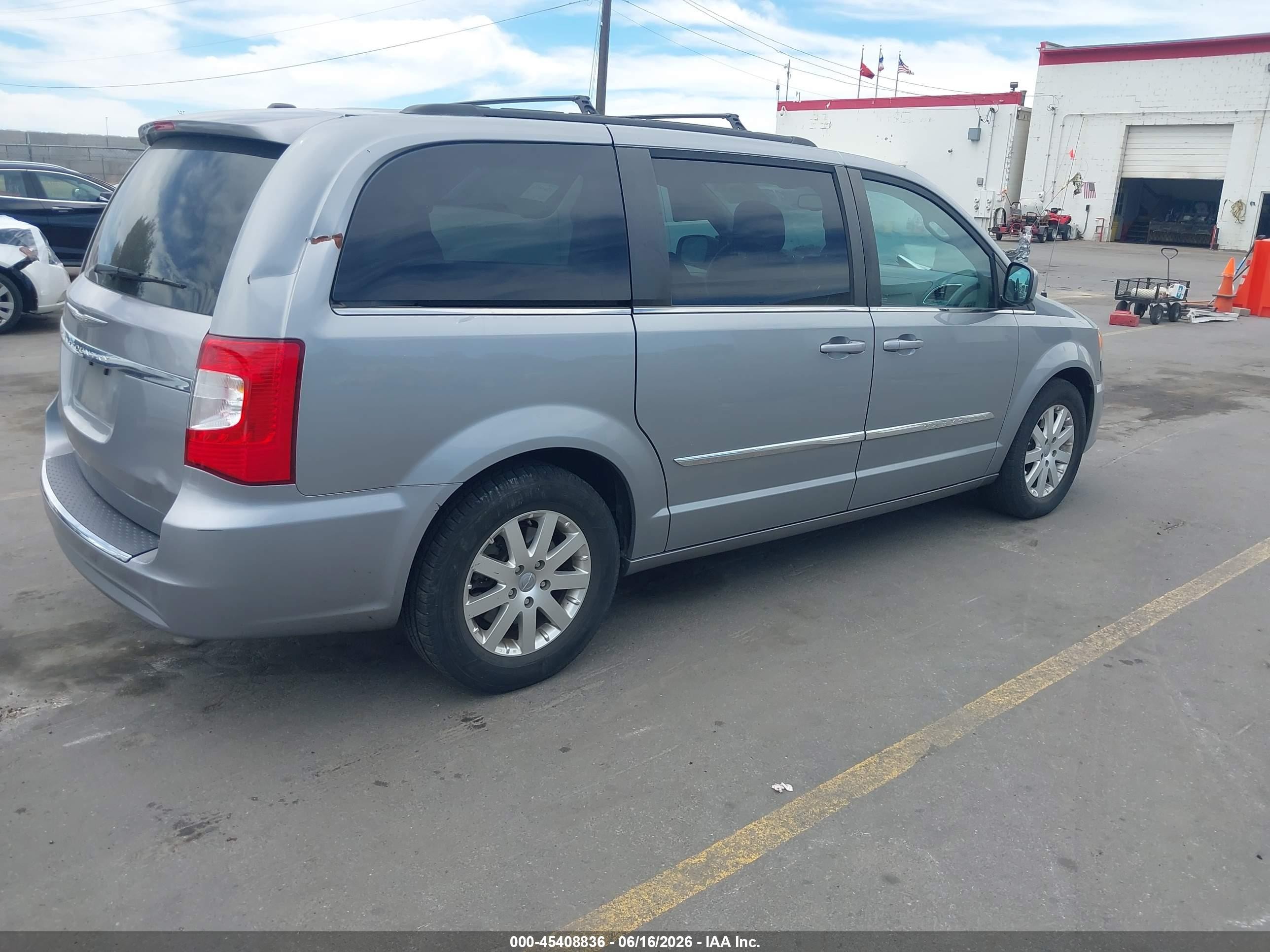 2015 Chrysler Town & Country Touring Gray vin: 2C4RC1BG2FR552130