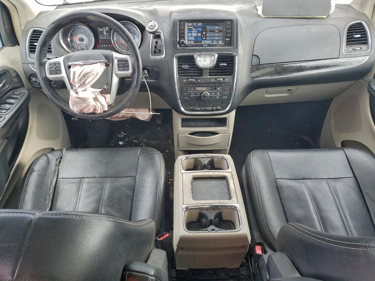 2015 Chrysler Town & Country Touring Silver vin: 2C4RC1BG2FR601780