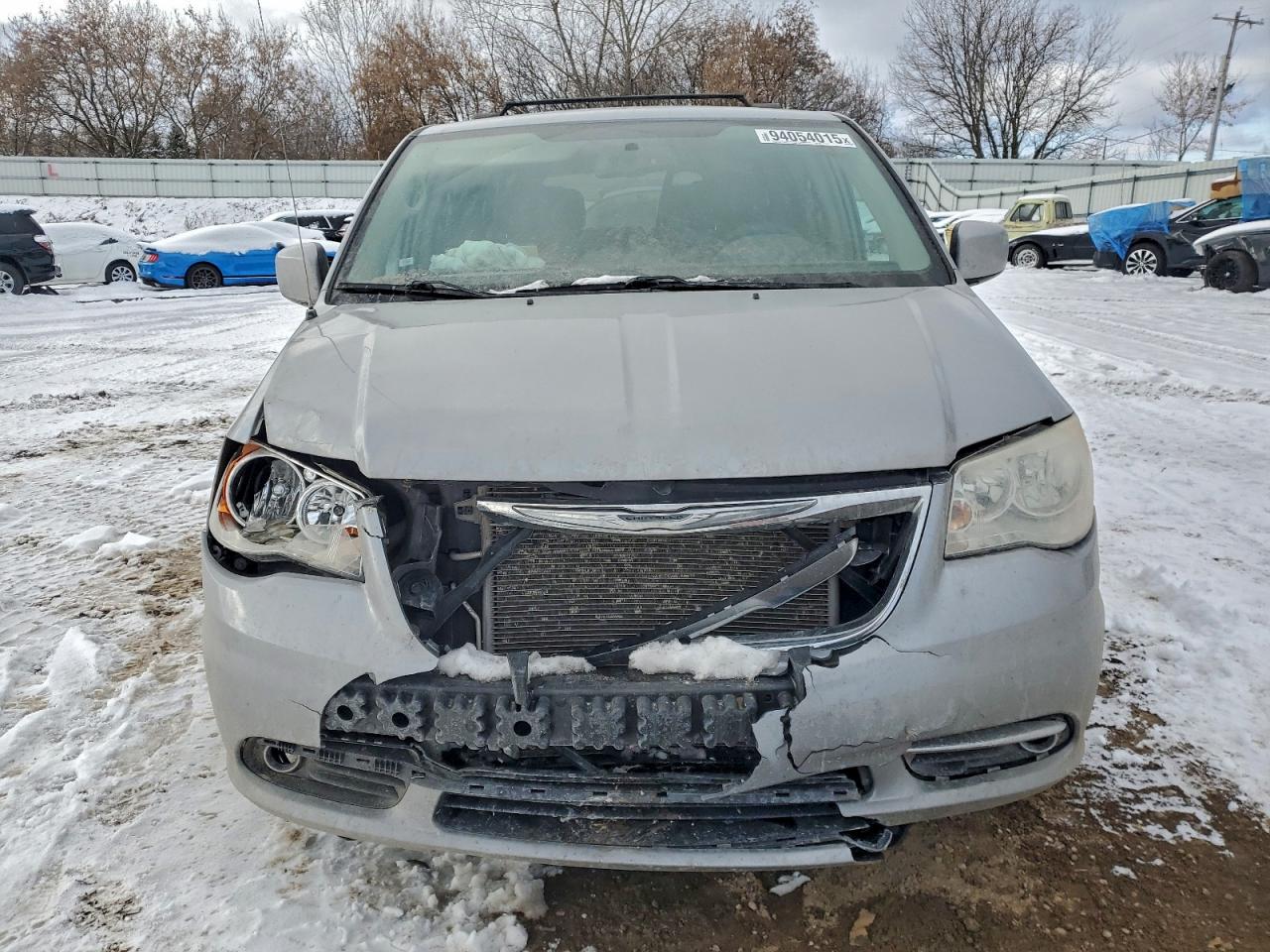 2015 Chrysler Town & Country Touring Silver vin: 2C4RC1BG2FR601780