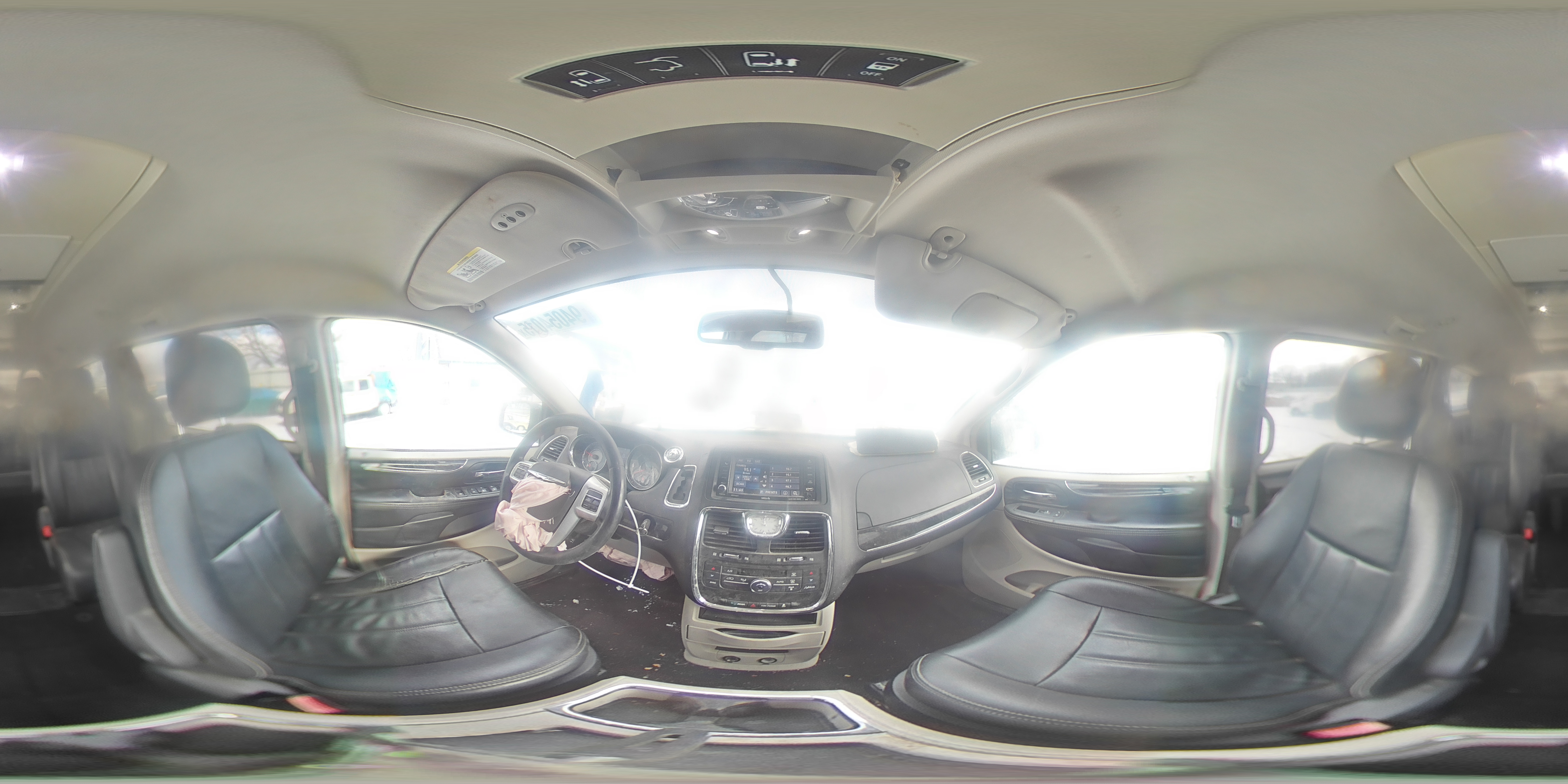 2015 Chrysler Town & Country Touring Silver vin: 2C4RC1BG2FR601780