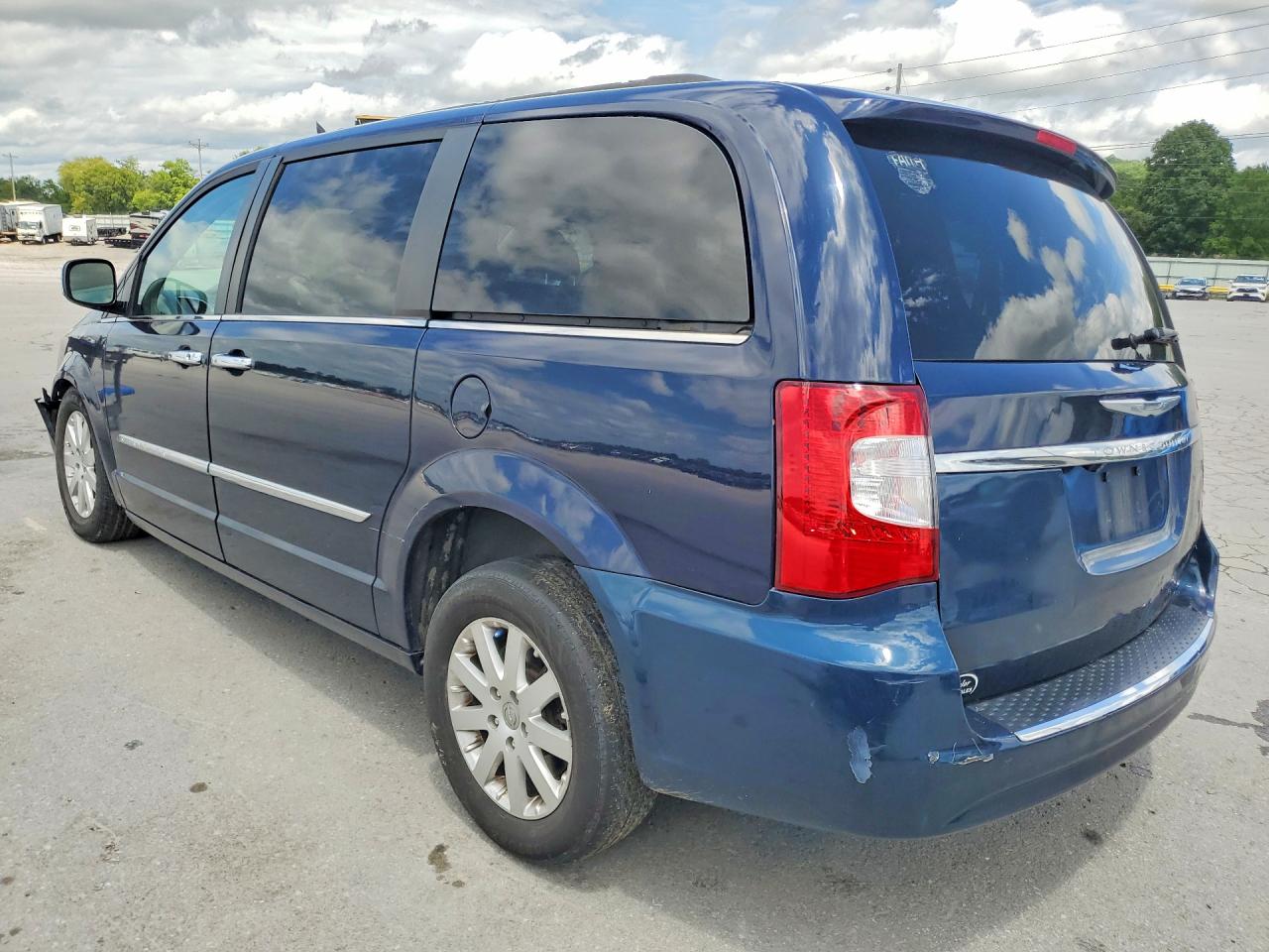 2015 Chrysler Town & Country Touring Синий vin: 2C4RC1BG2FR645150