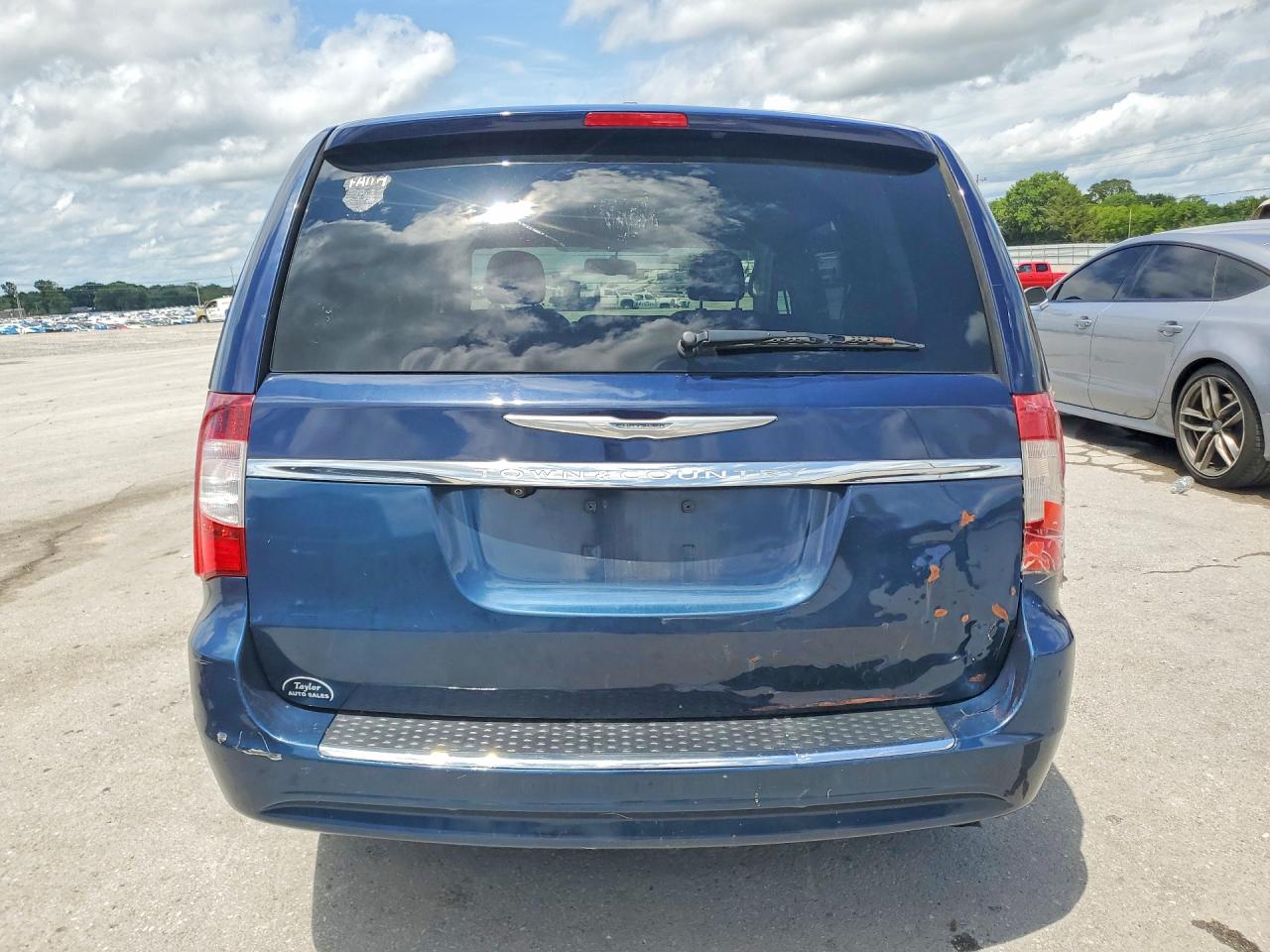 2015 Chrysler Town & Country Touring Синий vin: 2C4RC1BG2FR645150
