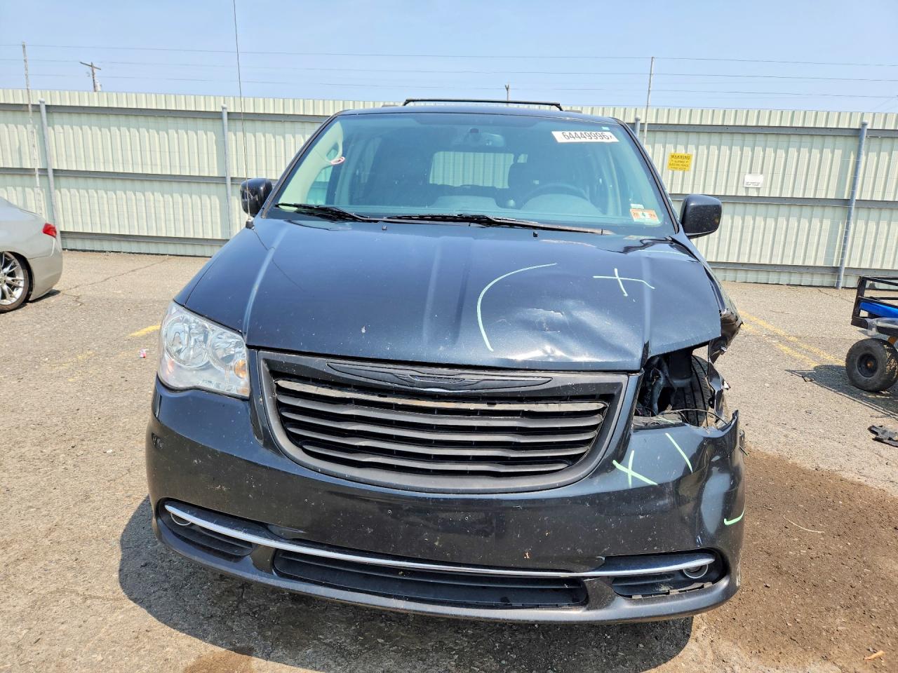 2015 Chrysler Town & Country Touring Black vin: 2C4RC1BG2FR664636