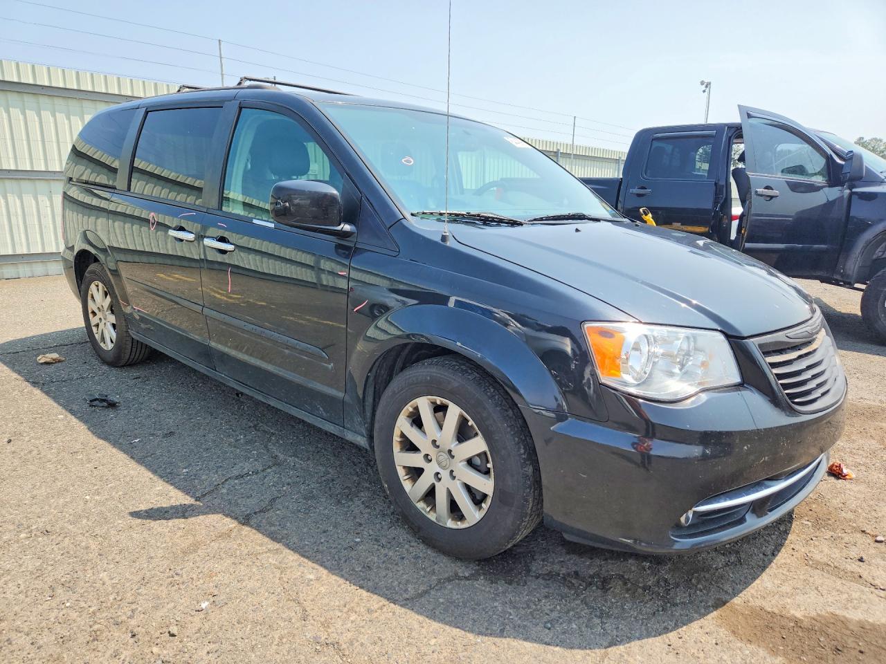 2015 Chrysler Town & Country Touring Black vin: 2C4RC1BG2FR664636