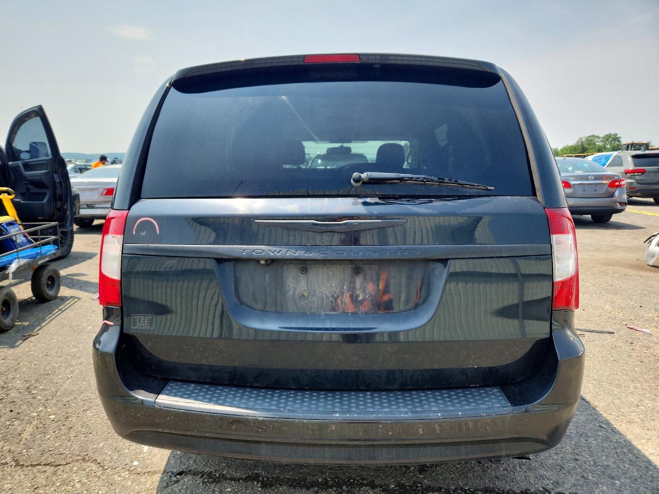 2015 Chrysler Town & Country Touring Black vin: 2C4RC1BG2FR664636