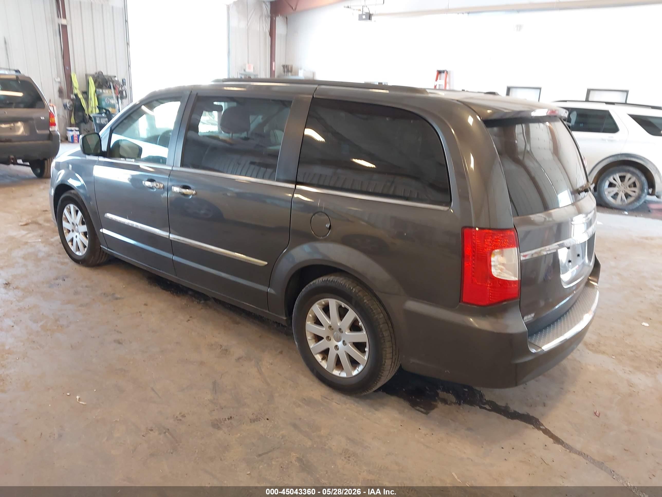 2016 Chrysler Town & Country Touring Серый vin: 2C4RC1BG2GR142221