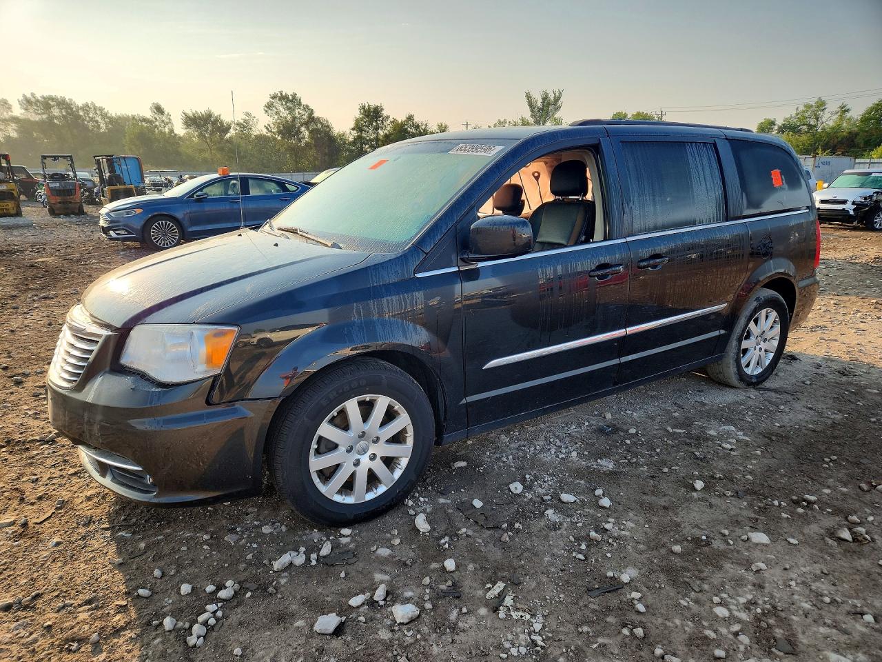 2016 Chrysler Town & Country Touring Black vin: 2C4RC1BG2GR268305