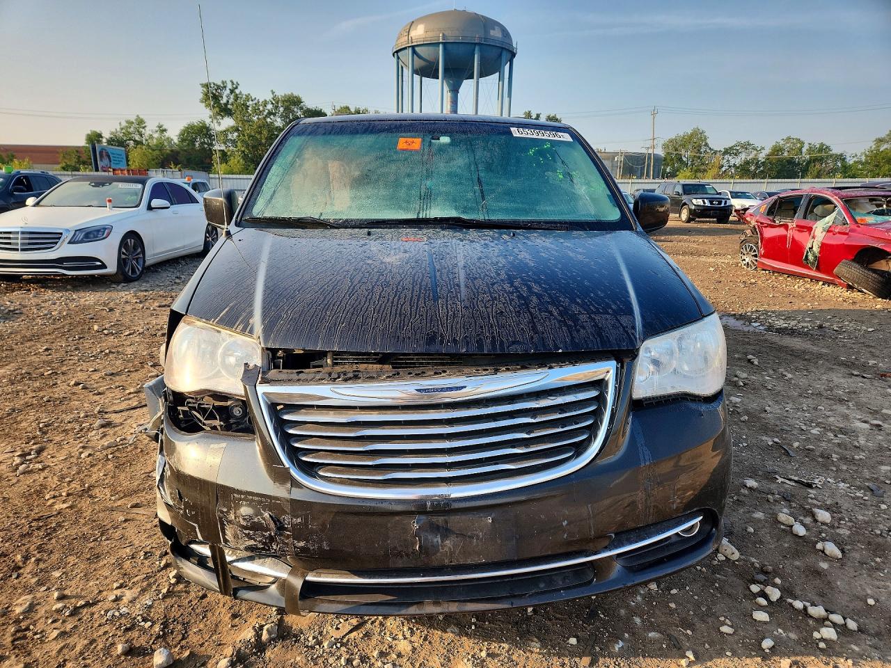 2016 Chrysler Town & Country Touring Black vin: 2C4RC1BG2GR268305