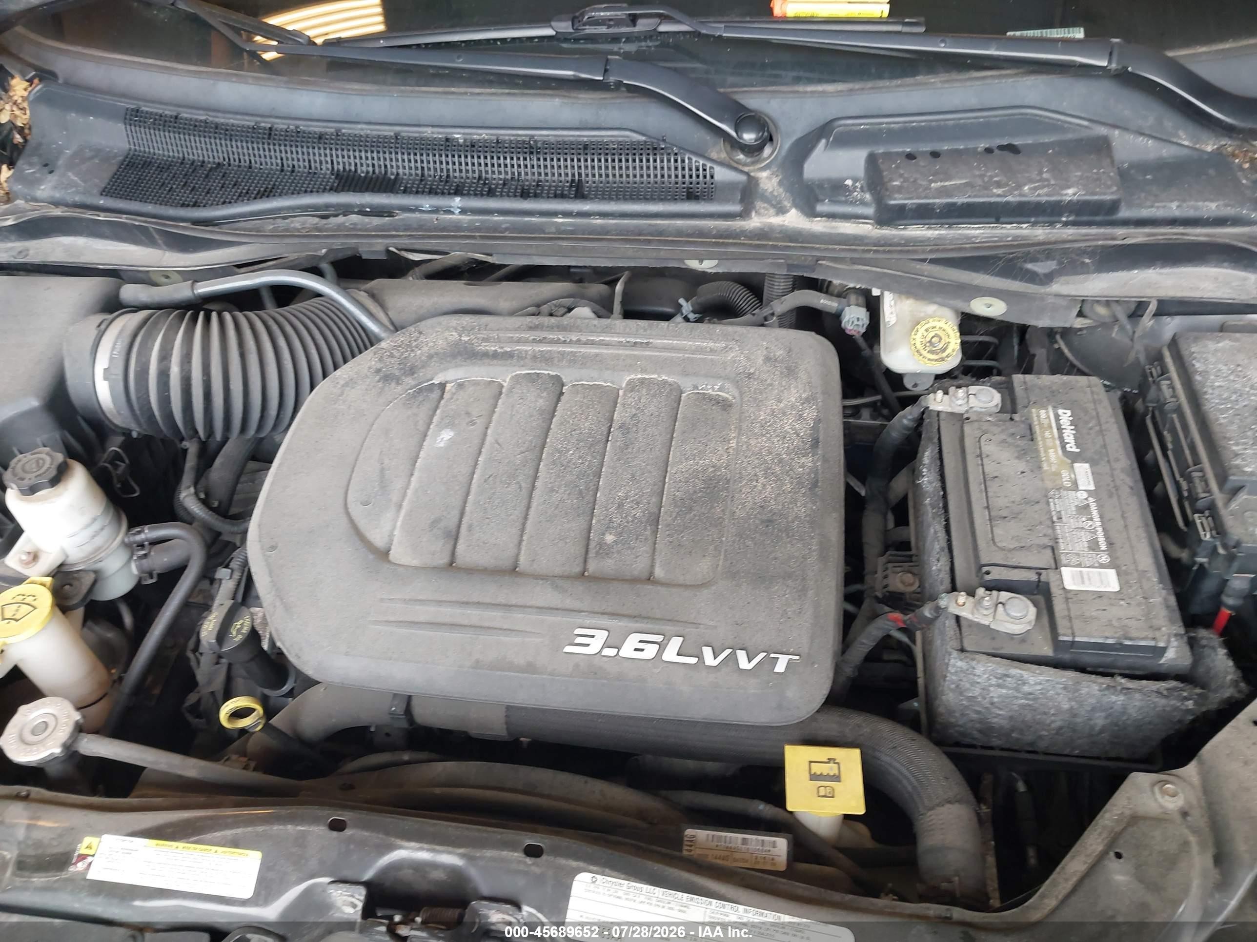 2012 Chrysler Town & Country Touring Gray vin: 2C4RC1BG3CR117712