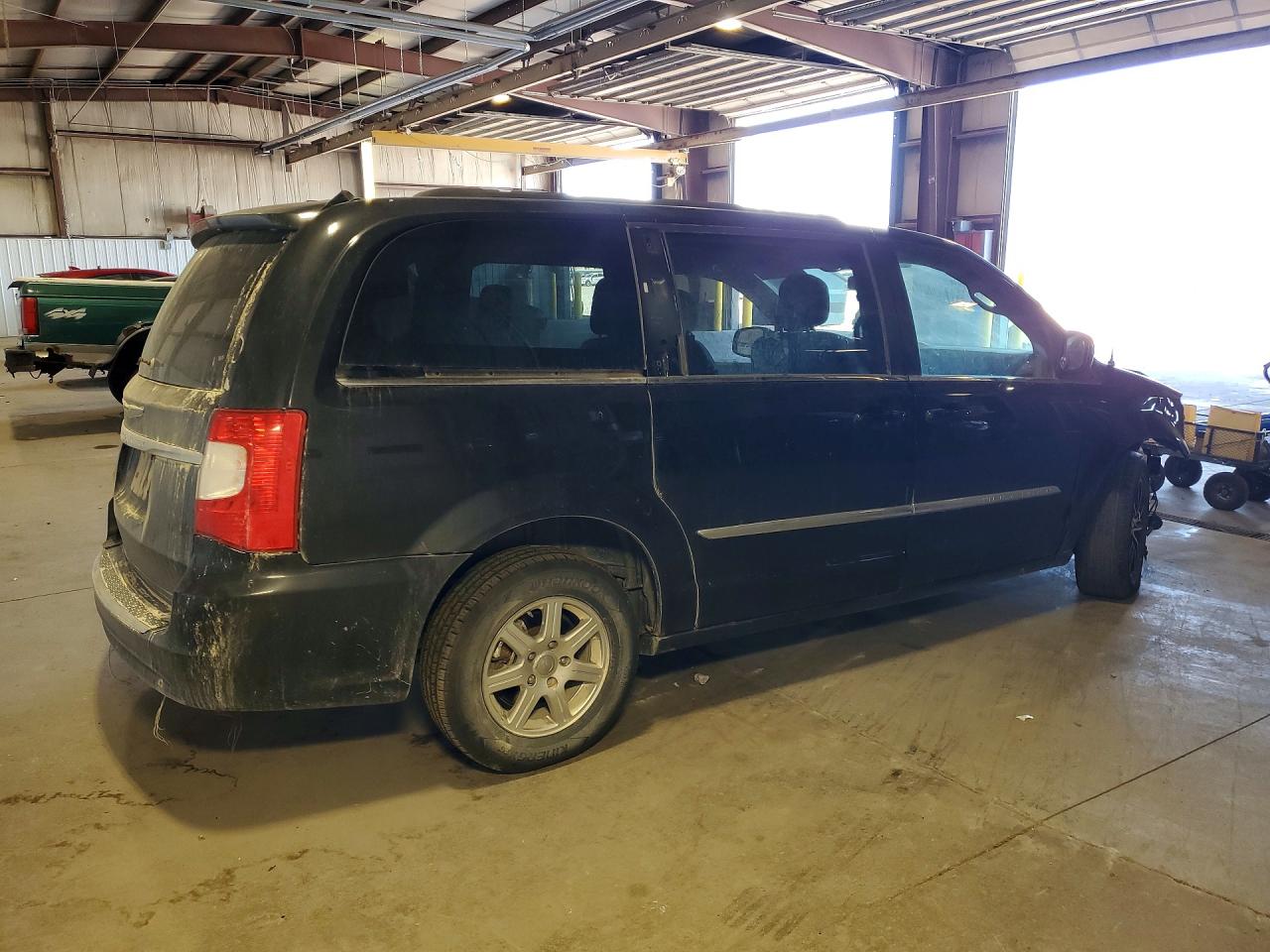 2012 Chrysler Town & Country Touring Black vin: 2C4RC1BG3CR140472