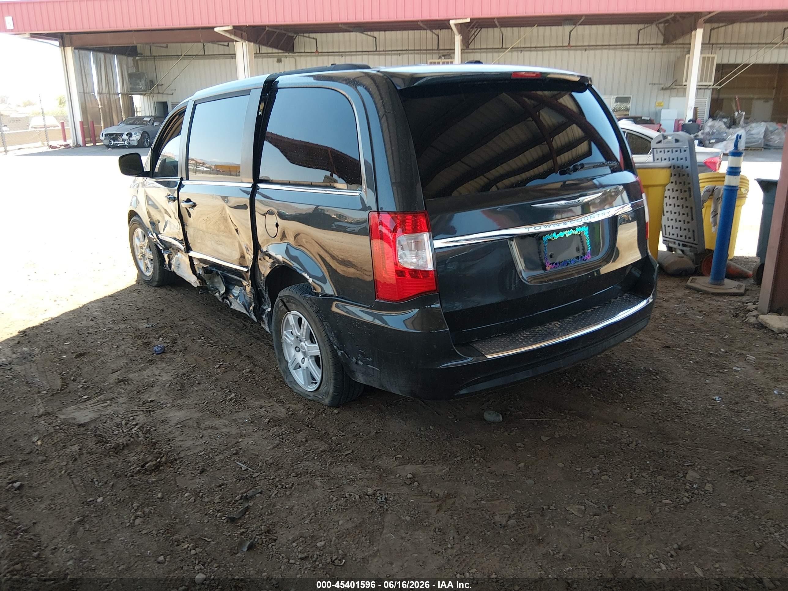 2012 Chrysler Town & Country Touring Gray vin: 2C4RC1BG3CR169101