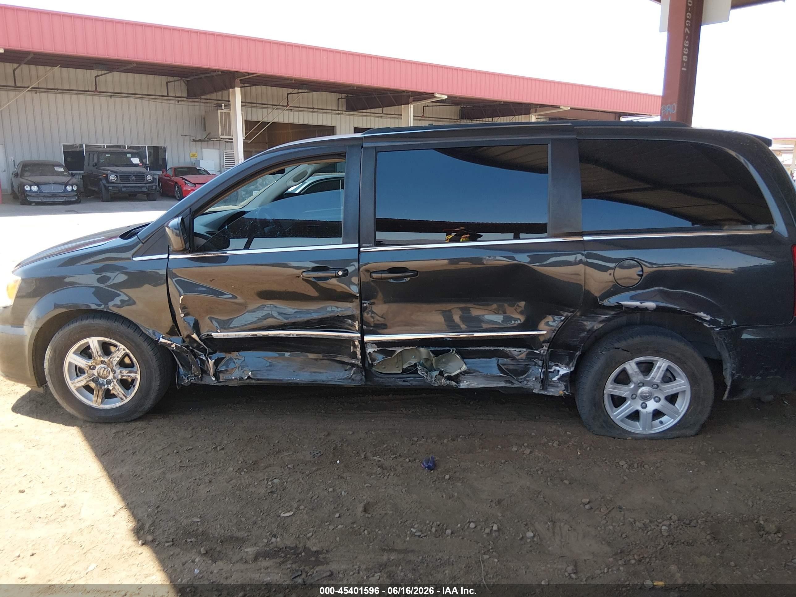 2012 Chrysler Town & Country Touring Gray vin: 2C4RC1BG3CR169101
