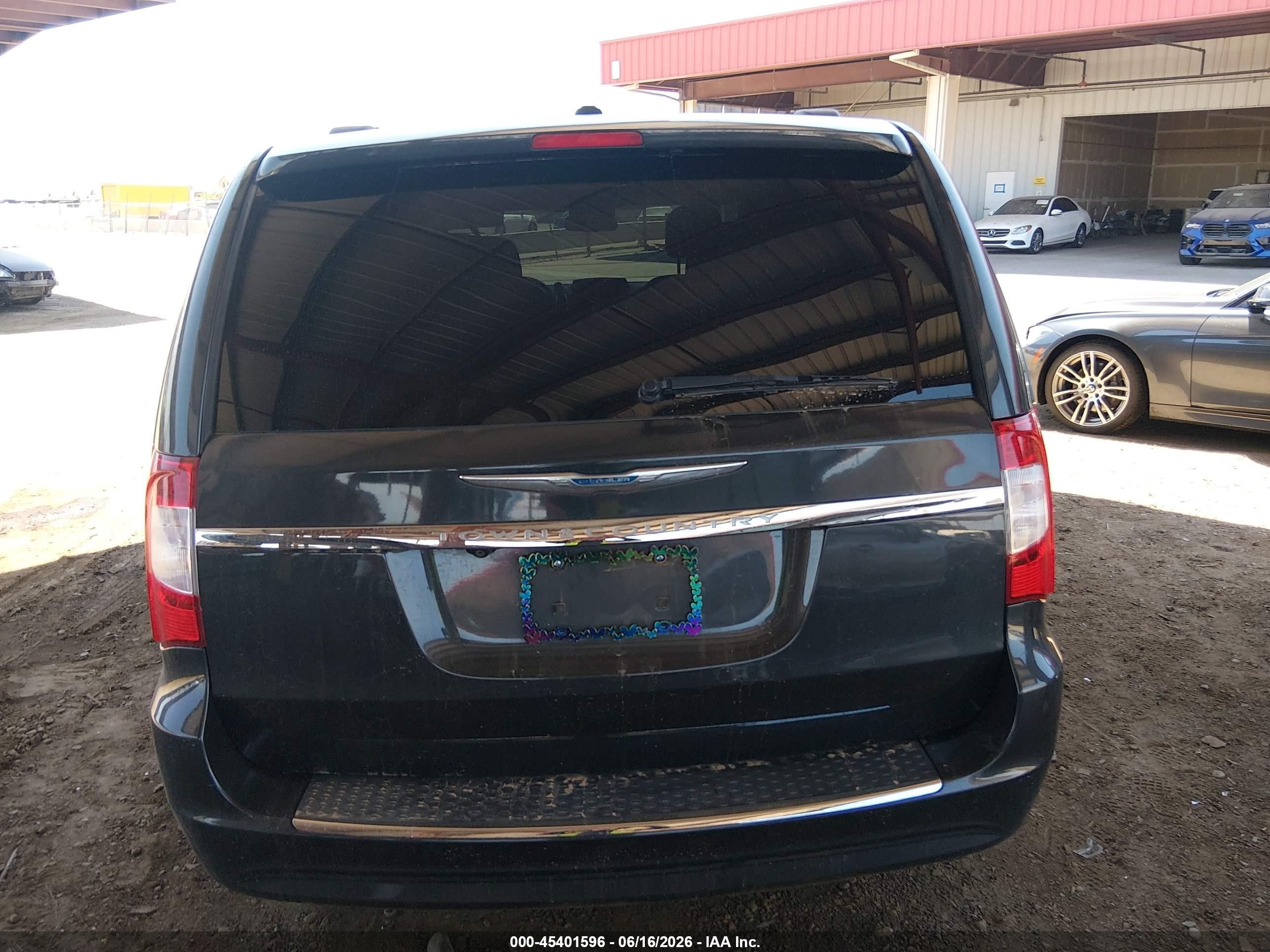 2012 Chrysler Town & Country Touring Gray vin: 2C4RC1BG3CR169101