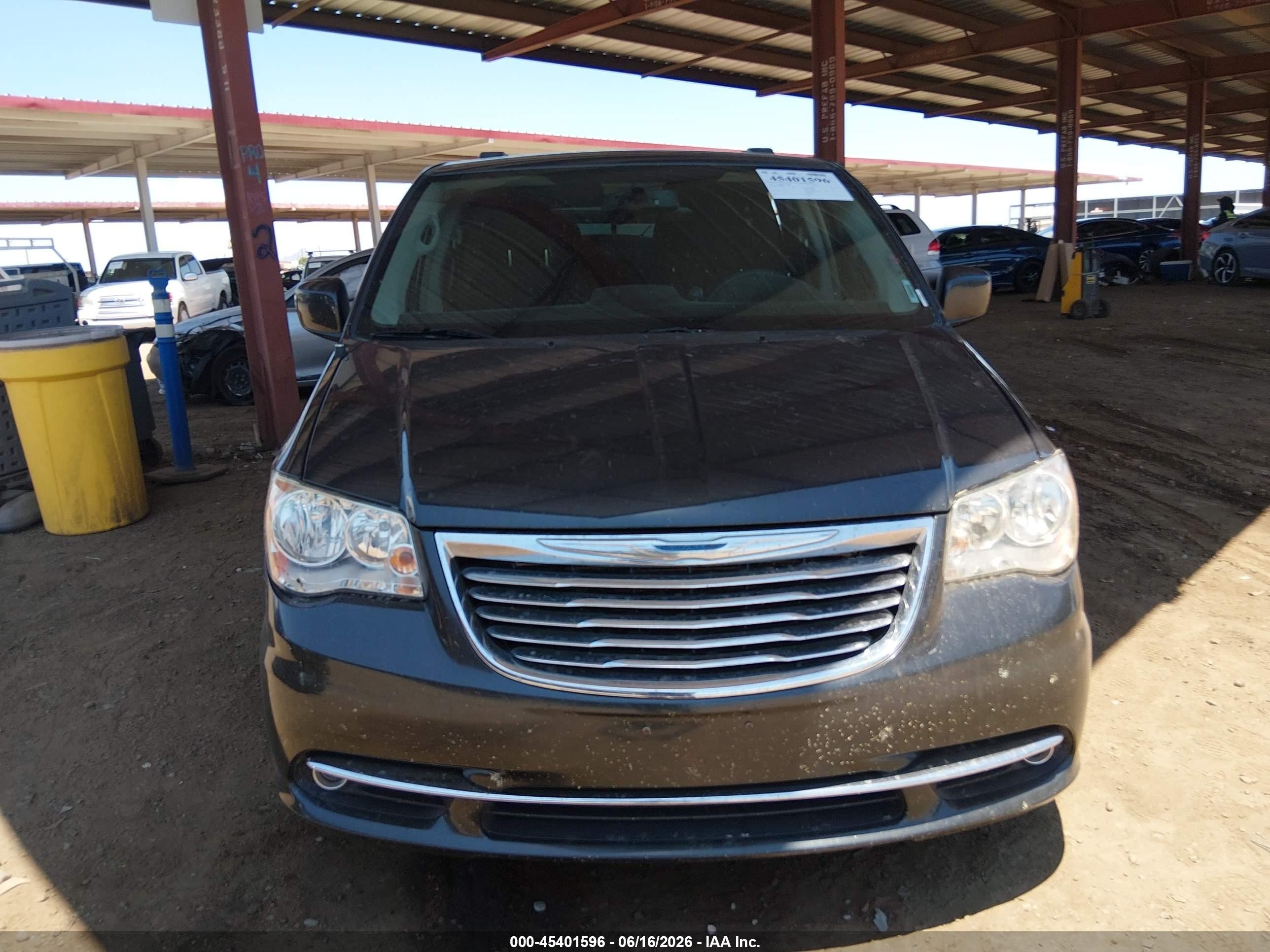 2012 Chrysler Town & Country Touring Gray vin: 2C4RC1BG3CR169101