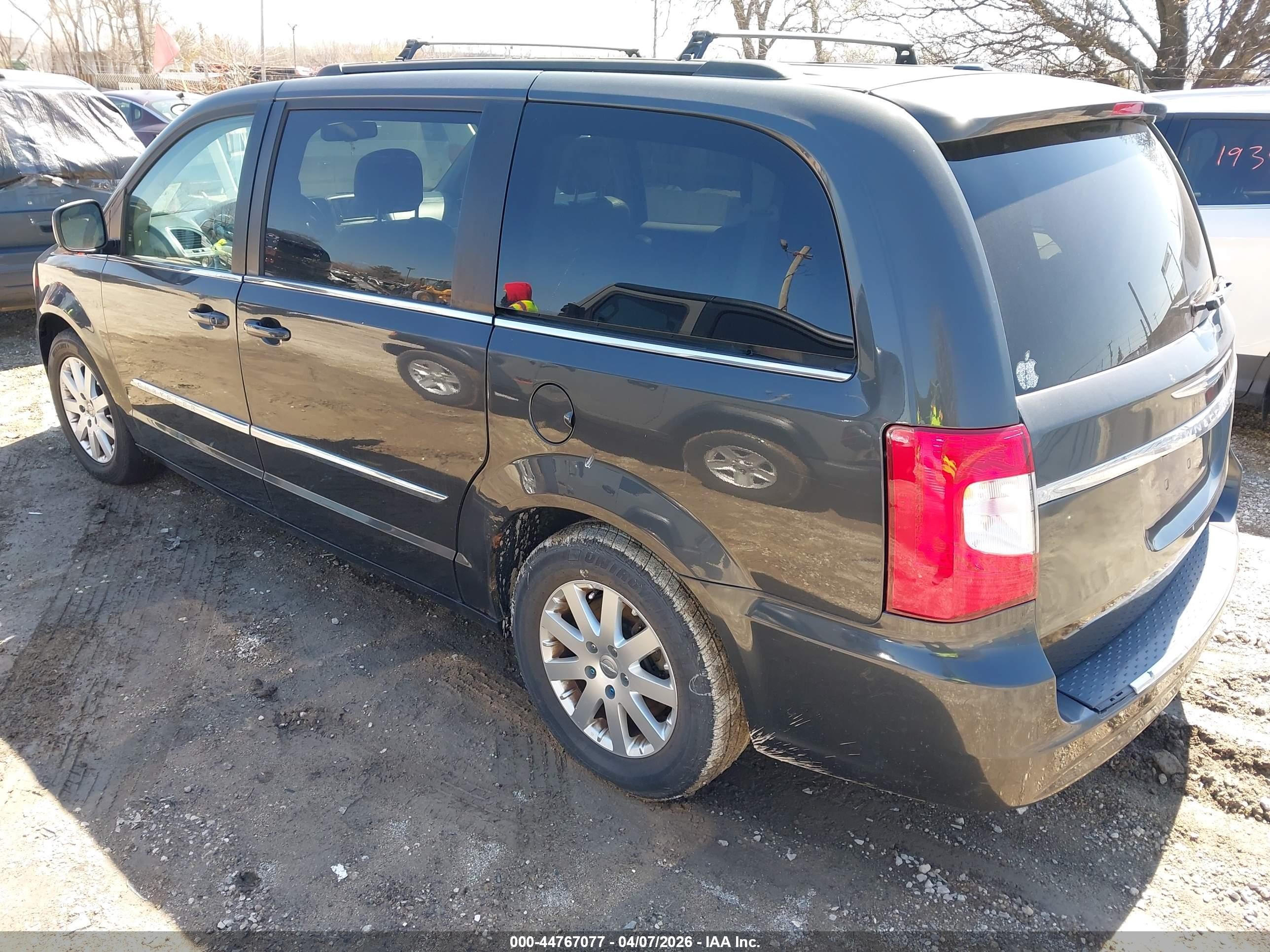 2012 Chrysler Town & Country Touring Gray vin: 2C4RC1BG3CR186562