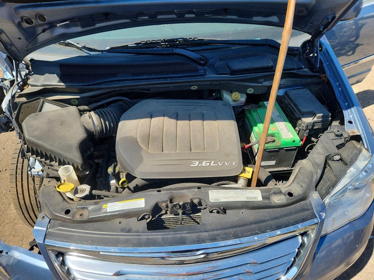 2012 Chrysler Town & Country Touring Синий vin: 2C4RC1BG3CR188909