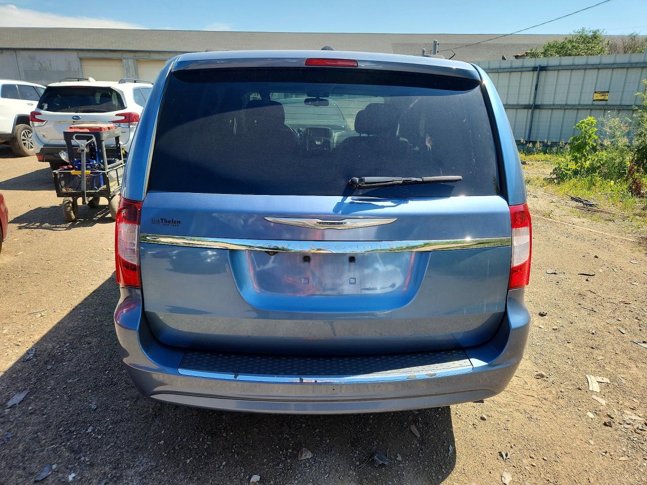 2012 Chrysler Town & Country Touring Синий vin: 2C4RC1BG3CR188909