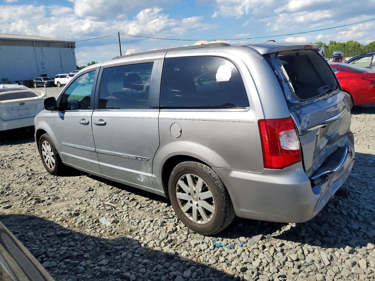 2013 Chrysler Town & Country Touring Серебряный vin: 2C4RC1BG3DR547838