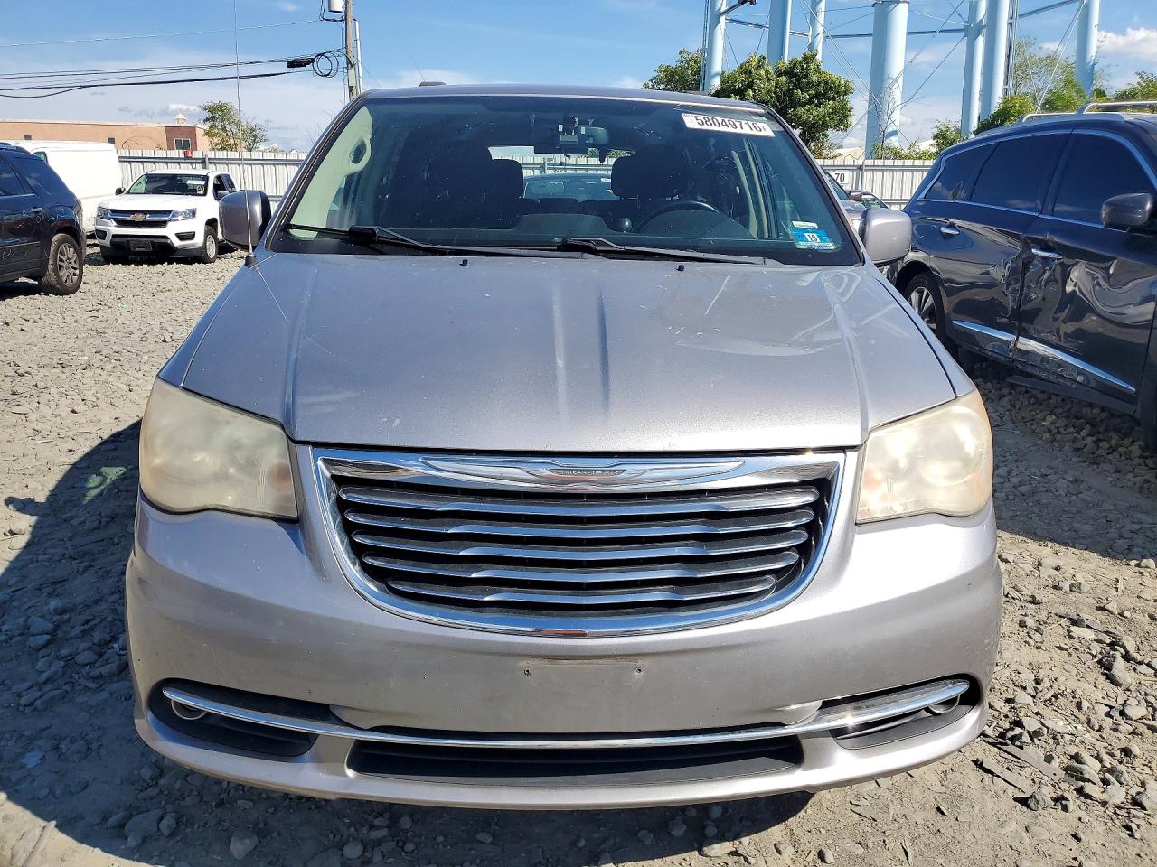 2013 Chrysler Town & Country Touring Серебряный vin: 2C4RC1BG3DR547838