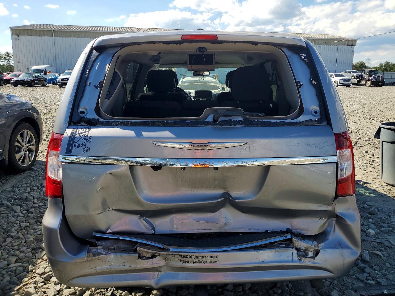 2013 Chrysler Town & Country Touring Серебряный vin: 2C4RC1BG3DR547838