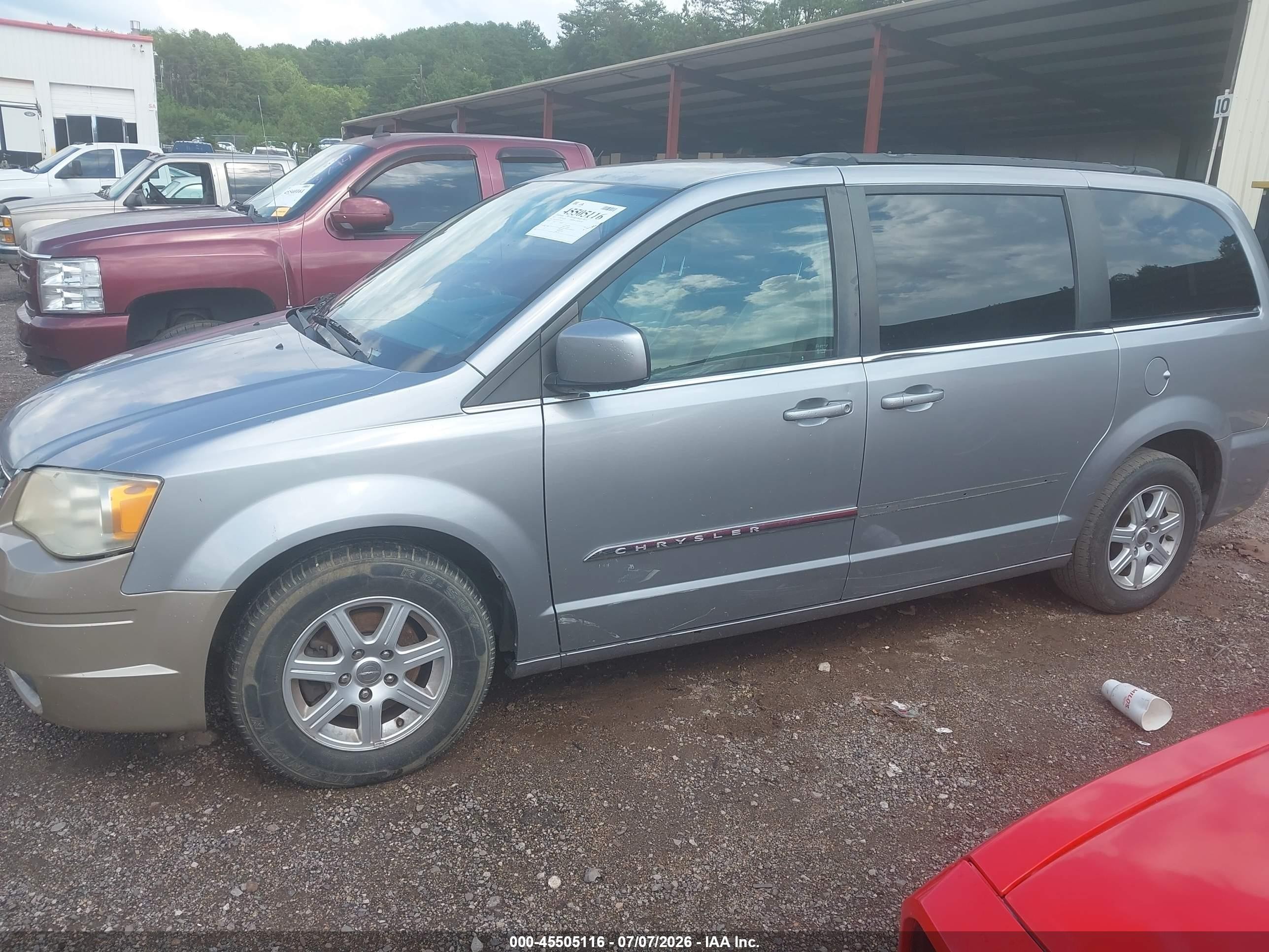 2013 Chrysler Town & Country Touring Gray vin: 2C4RC1BG3DR555745