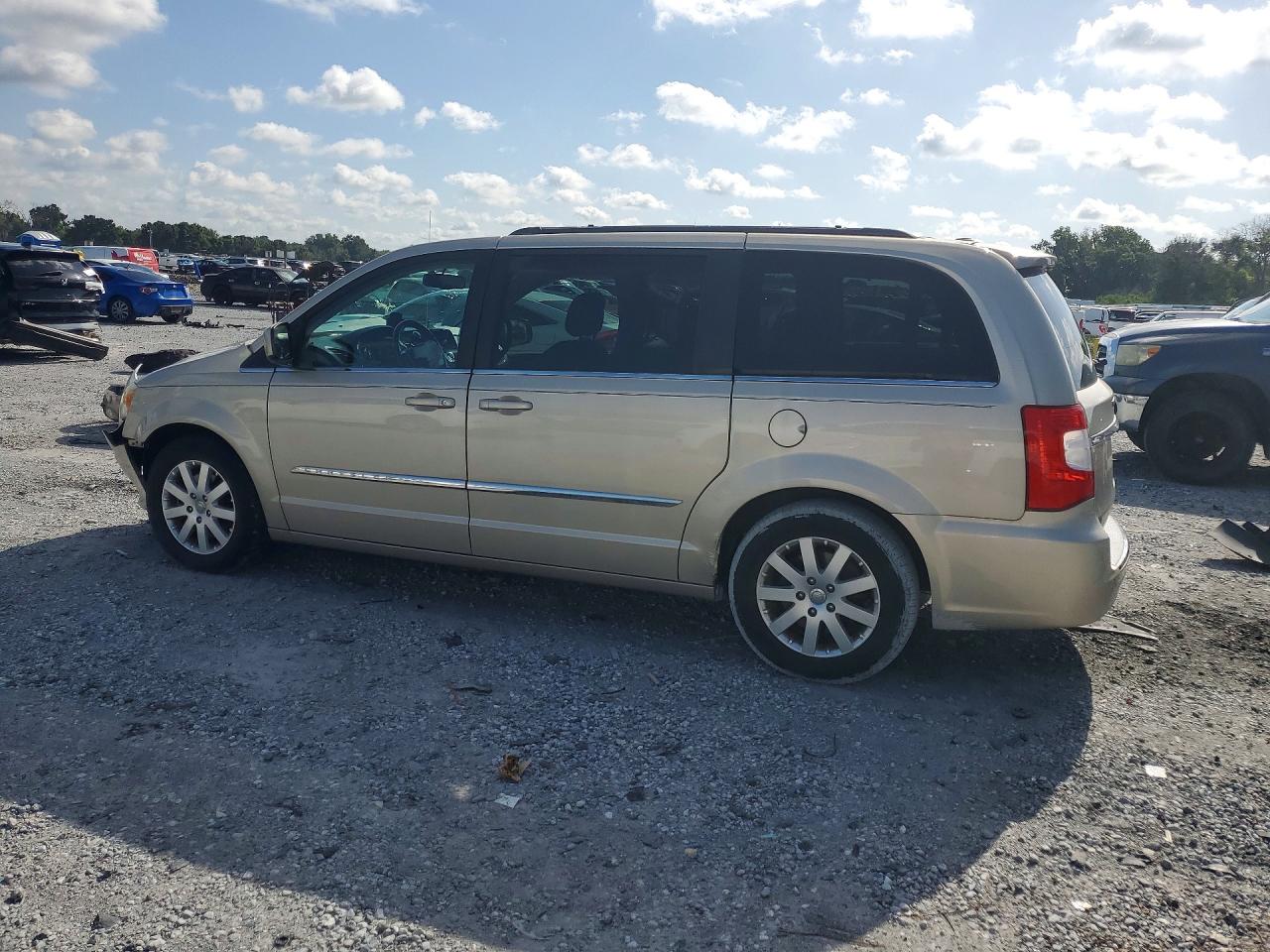 2013 Chrysler Town & Country Touring Золотой vin: 2C4RC1BG3DR566017