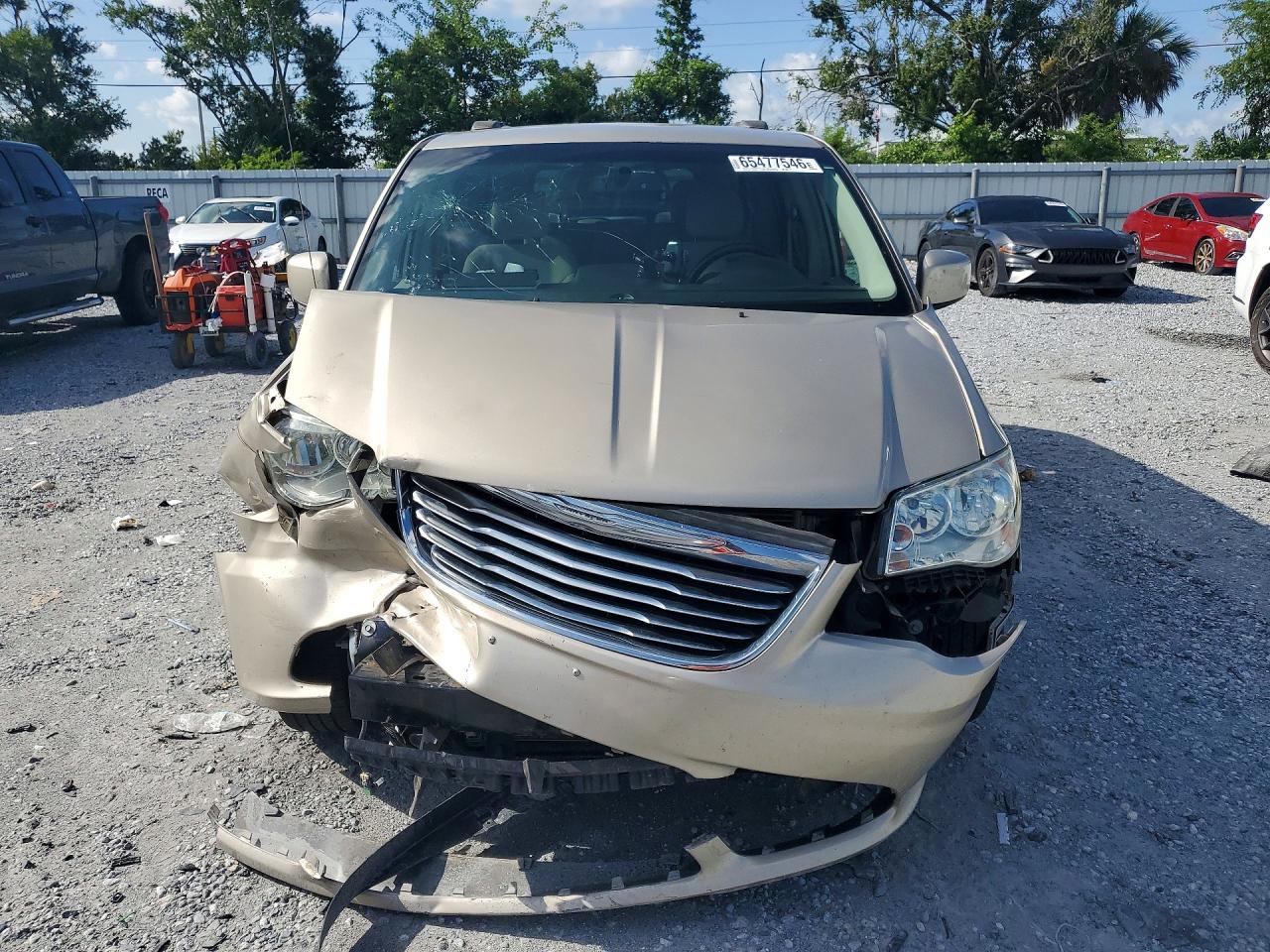 2013 Chrysler Town & Country Touring Золотой vin: 2C4RC1BG3DR566017