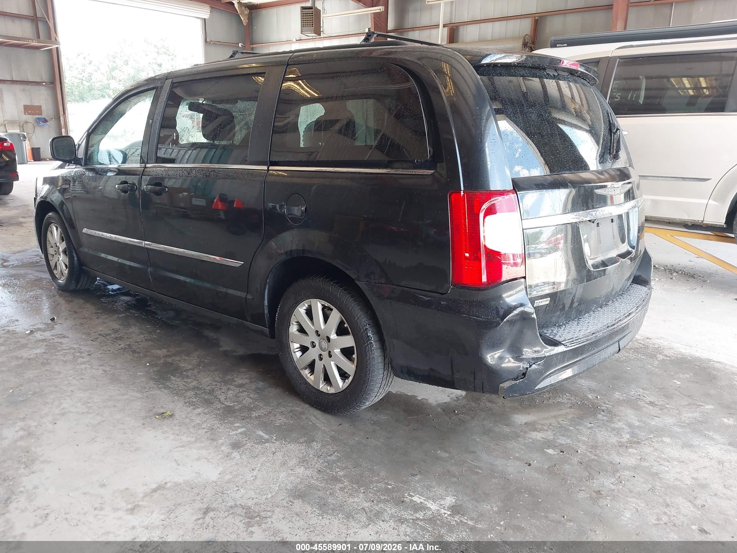 2013 Chrysler Town & Country Touring Черный vin: 2C4RC1BG3DR675254
